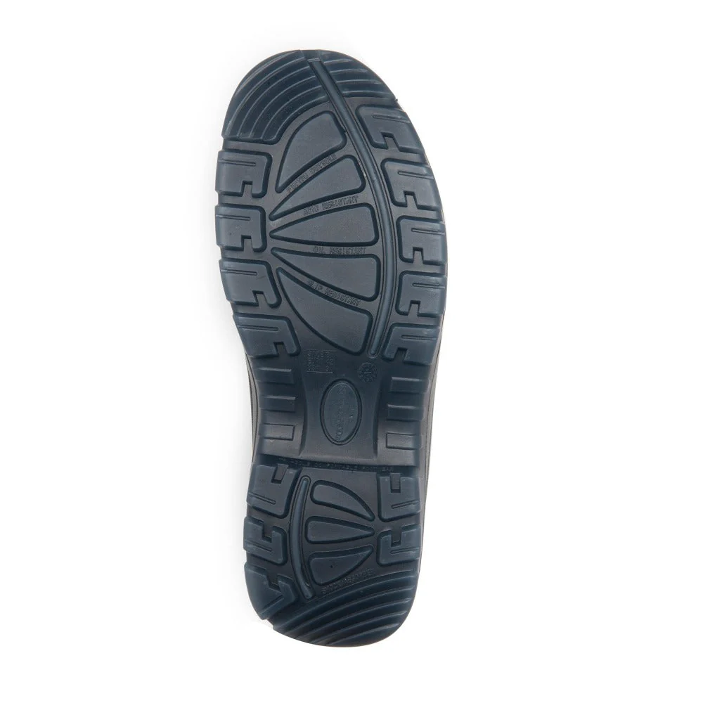 Kensington Black 7 inch Zip-sided Steel Toe Leather Work Boots AK245Z - Image 7