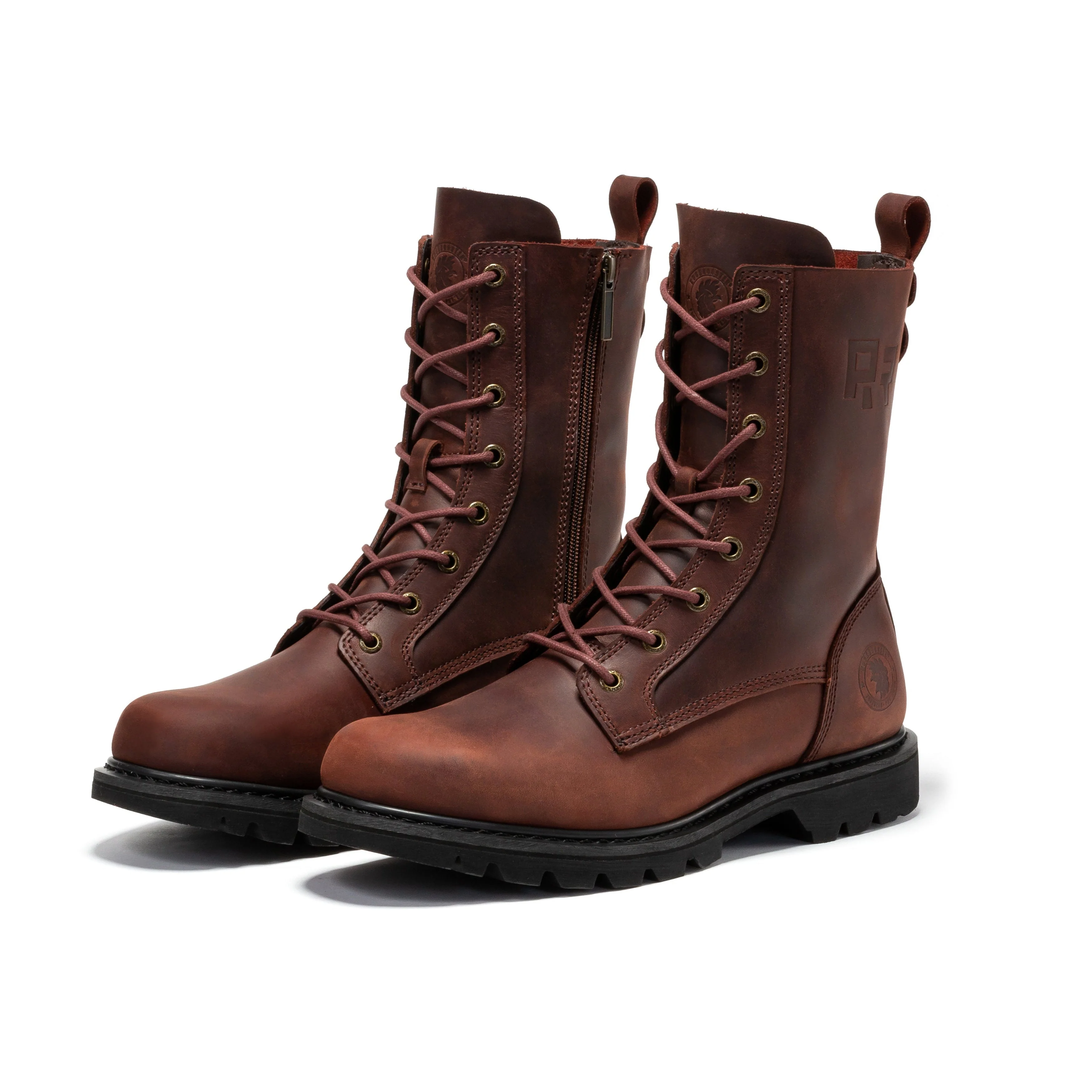 Mantua Men's 8 inch Zip-sided Soft Toe Lug Sole Work Boots SAP130 - Image 10