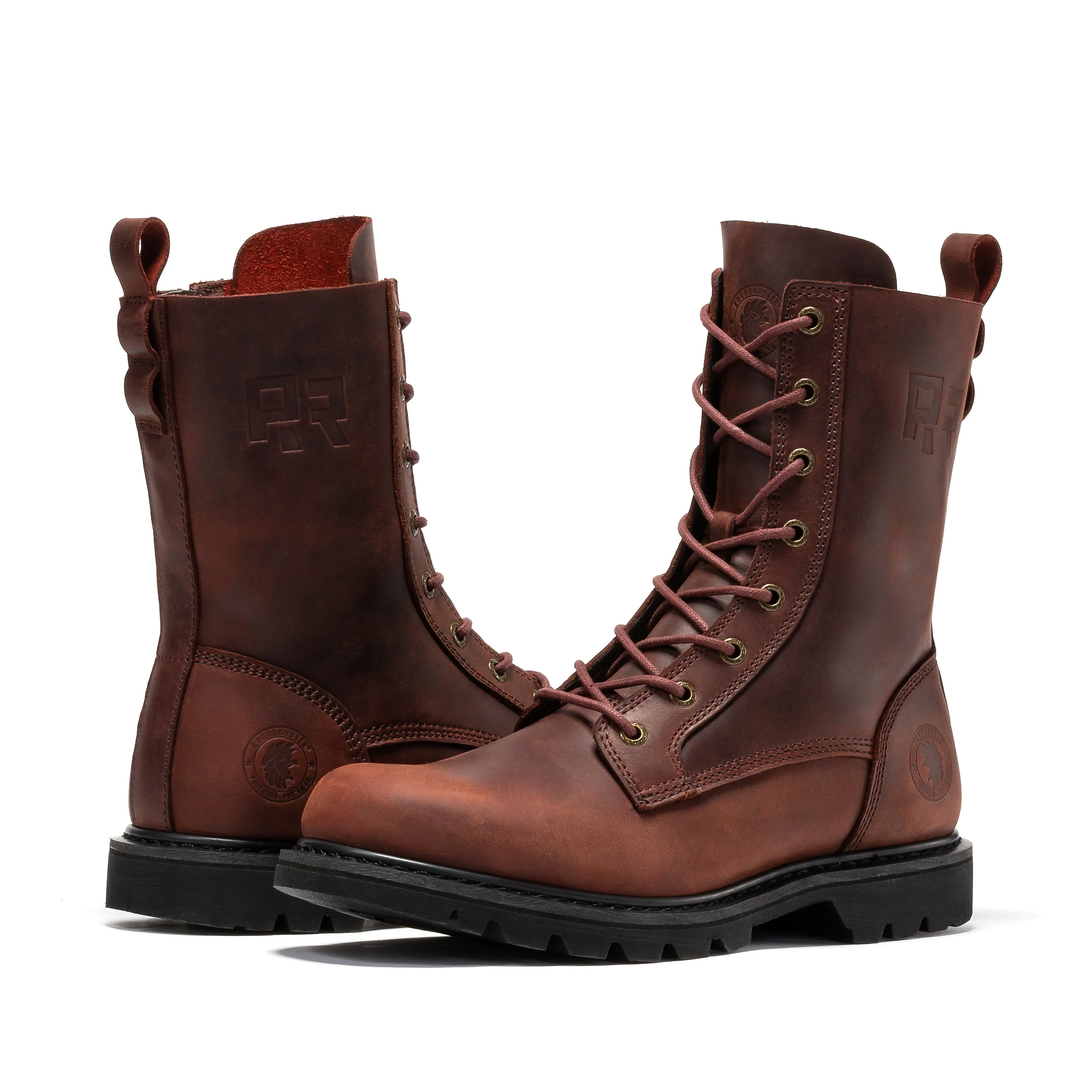 Mantua Men's 8 inch Zip-sided Soft Toe Lug Sole Work Boots SAP130 - Image 11