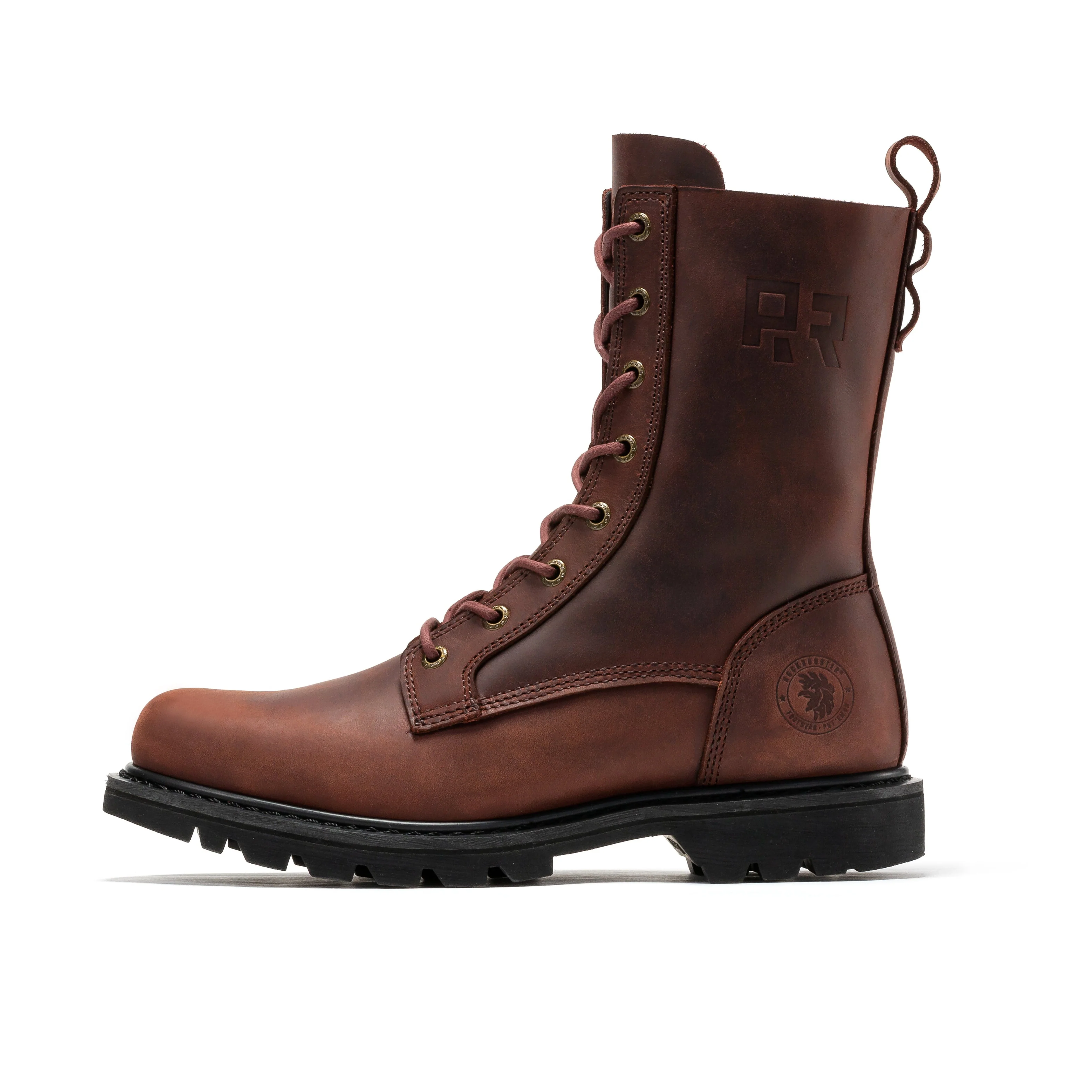 Mantua Men's 8 inch Zip-sided Soft Toe Lug Sole Work Boots SAP130 - Image 7