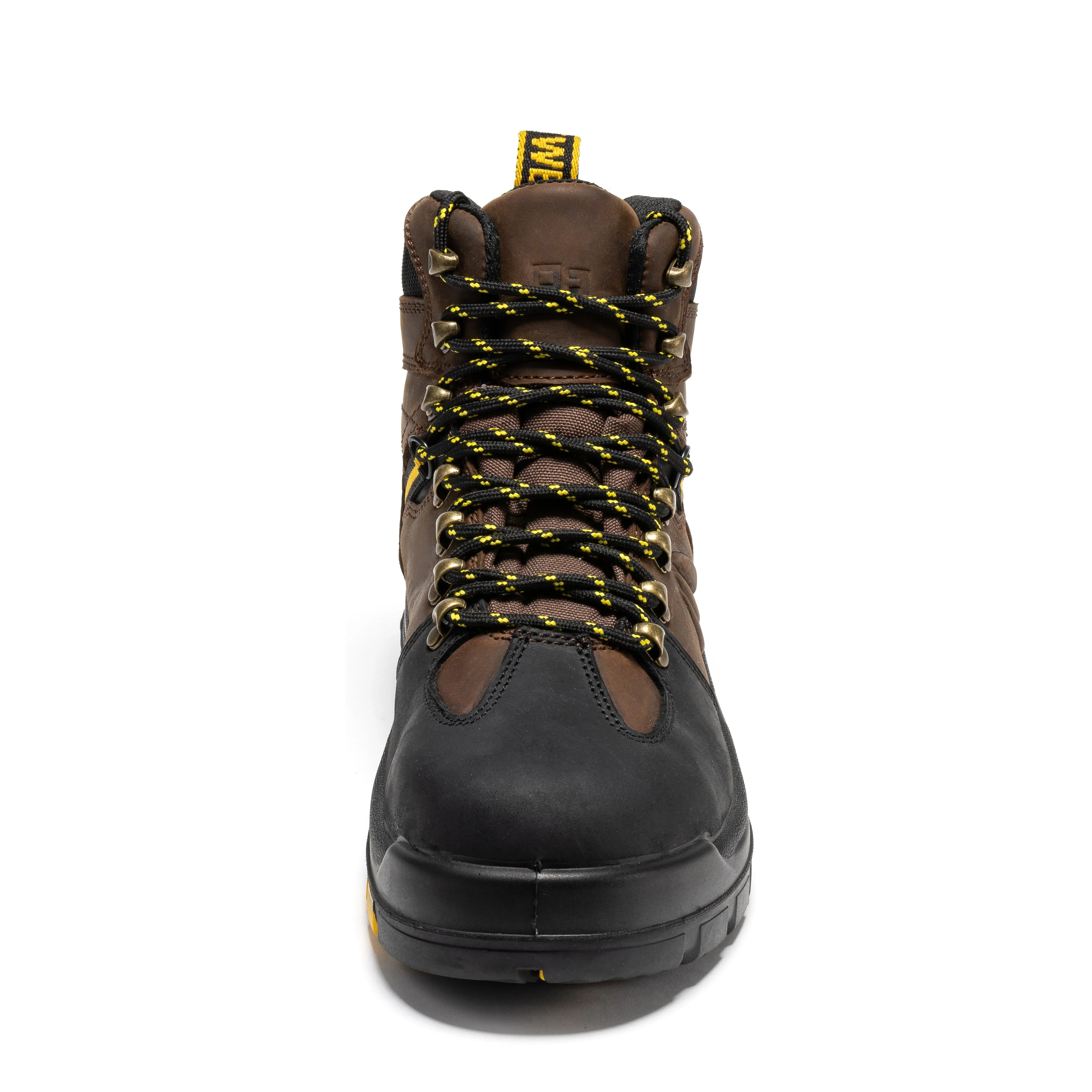 Marfa Brown 6 inch Waterproof Composite Toe Leather Work Boots CP211 - Image 3