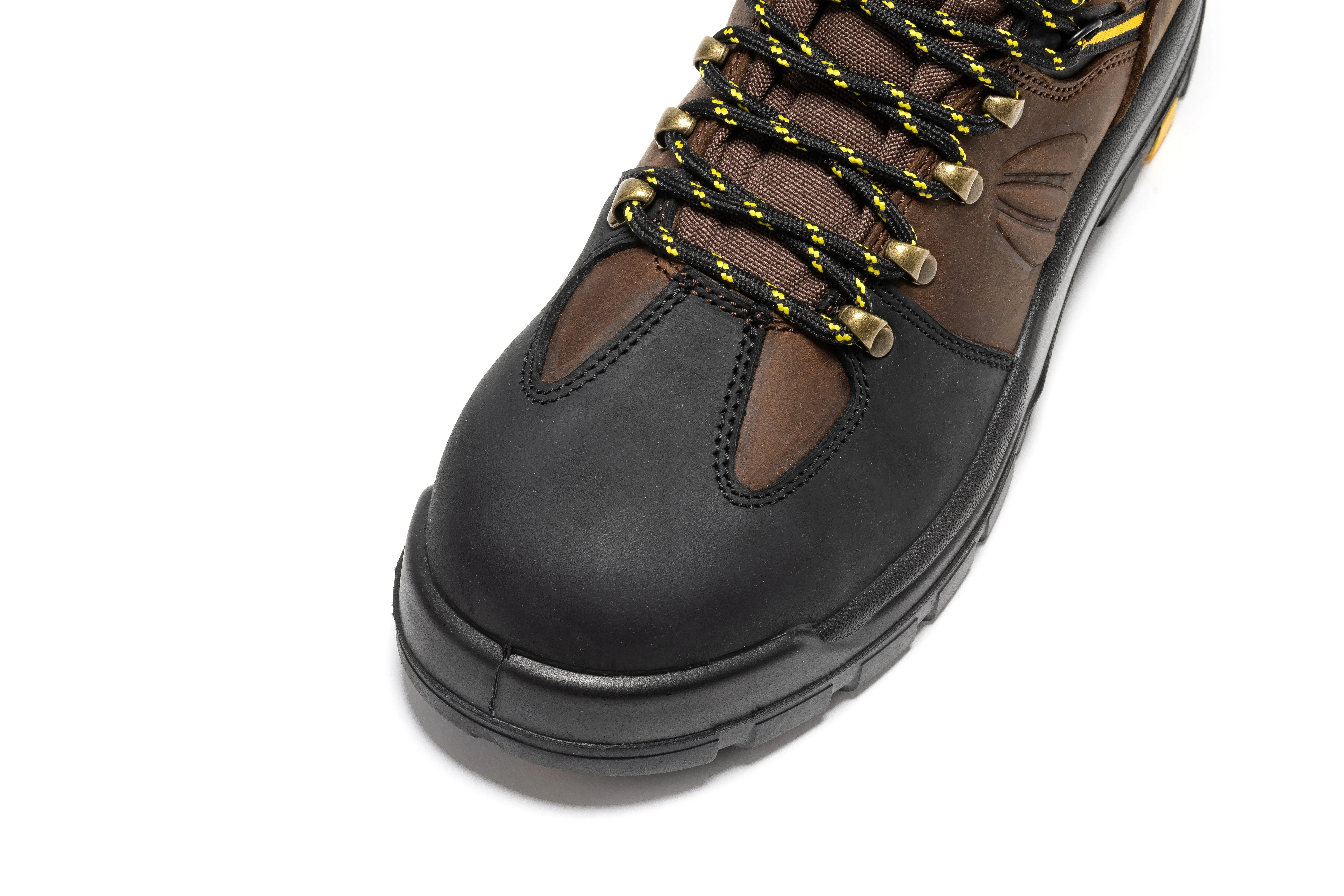 Marfa Brown 6 inch Waterproof Composite Toe Leather Work Boots CP211 - Image 7