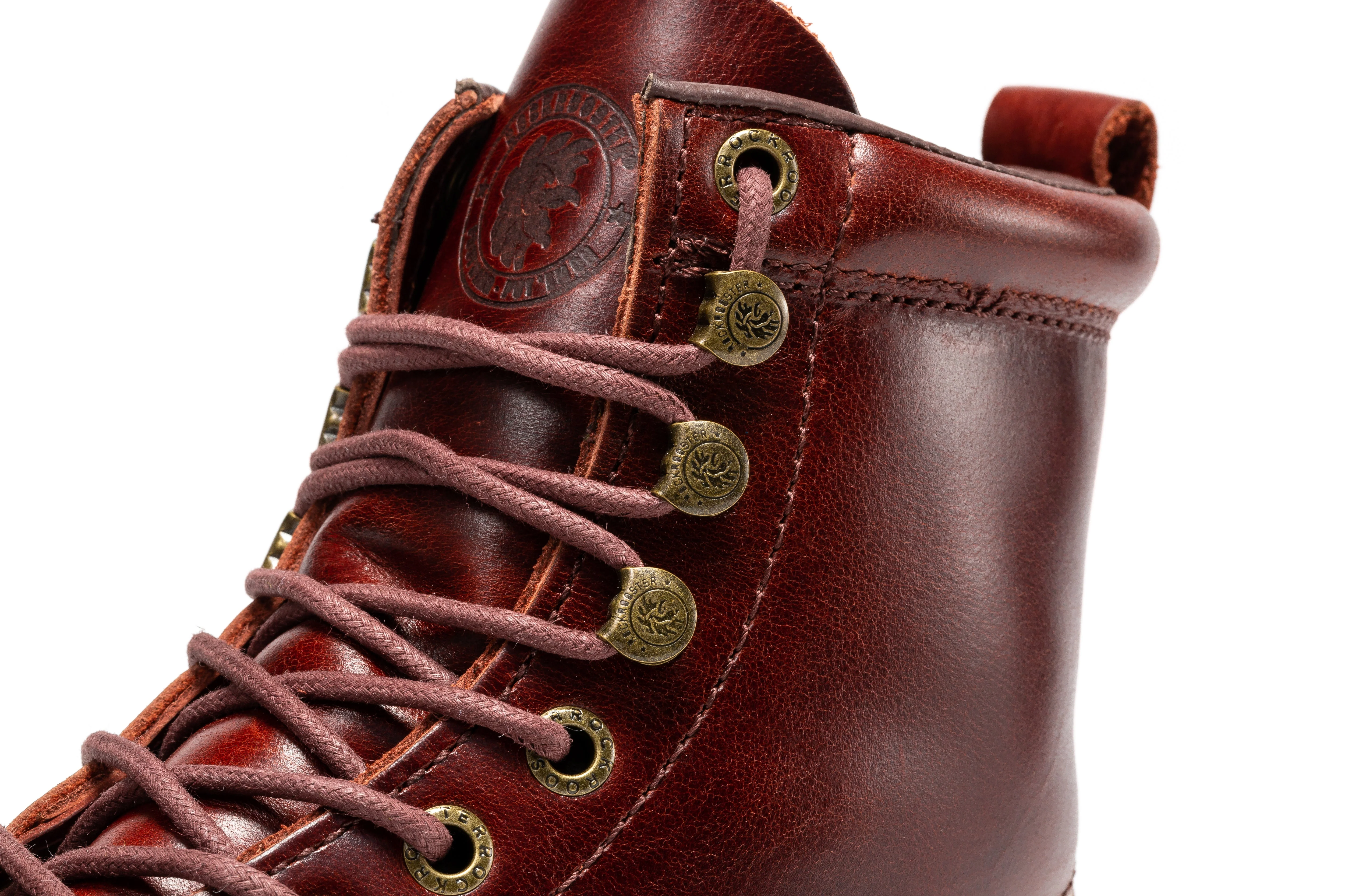 Norwood Cherry Brown Men's 6 inch Soft Toe Wedge Work Boots SAP600 - Image 12