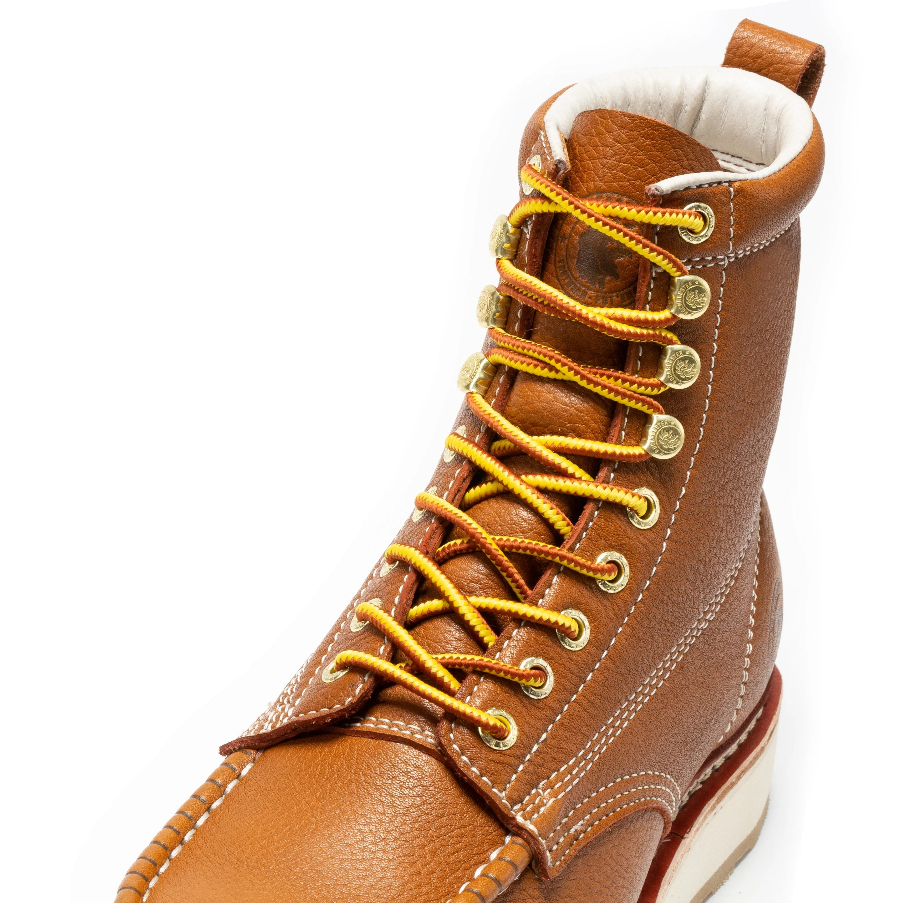 Norwood Men's 6 inch Brown Soft Toe Wedge Work Boots SAP611 - Image 5