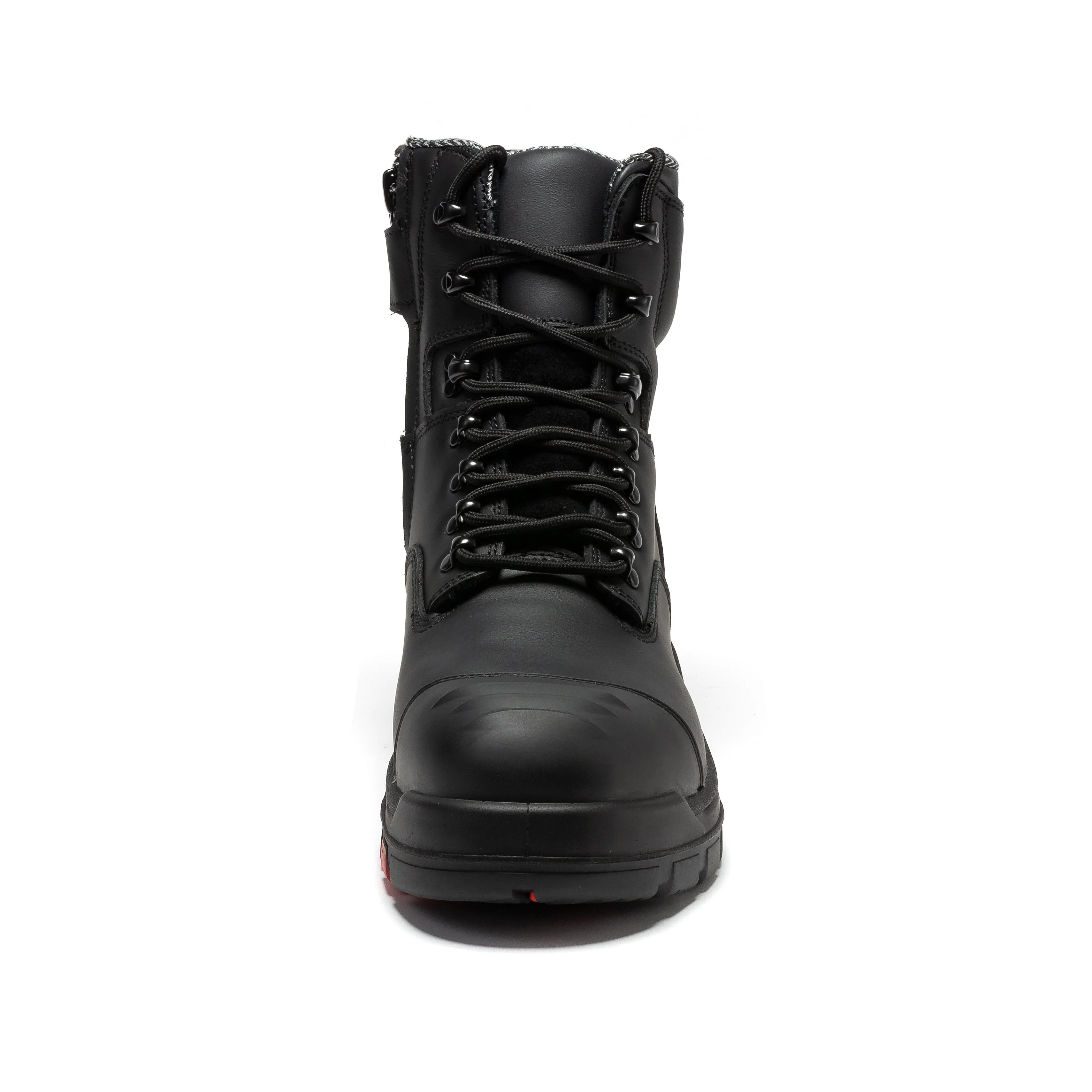 Roslyn Black 7 inch Zip-sided Composite Toe Leather Work Boots CP245Z - Image 5