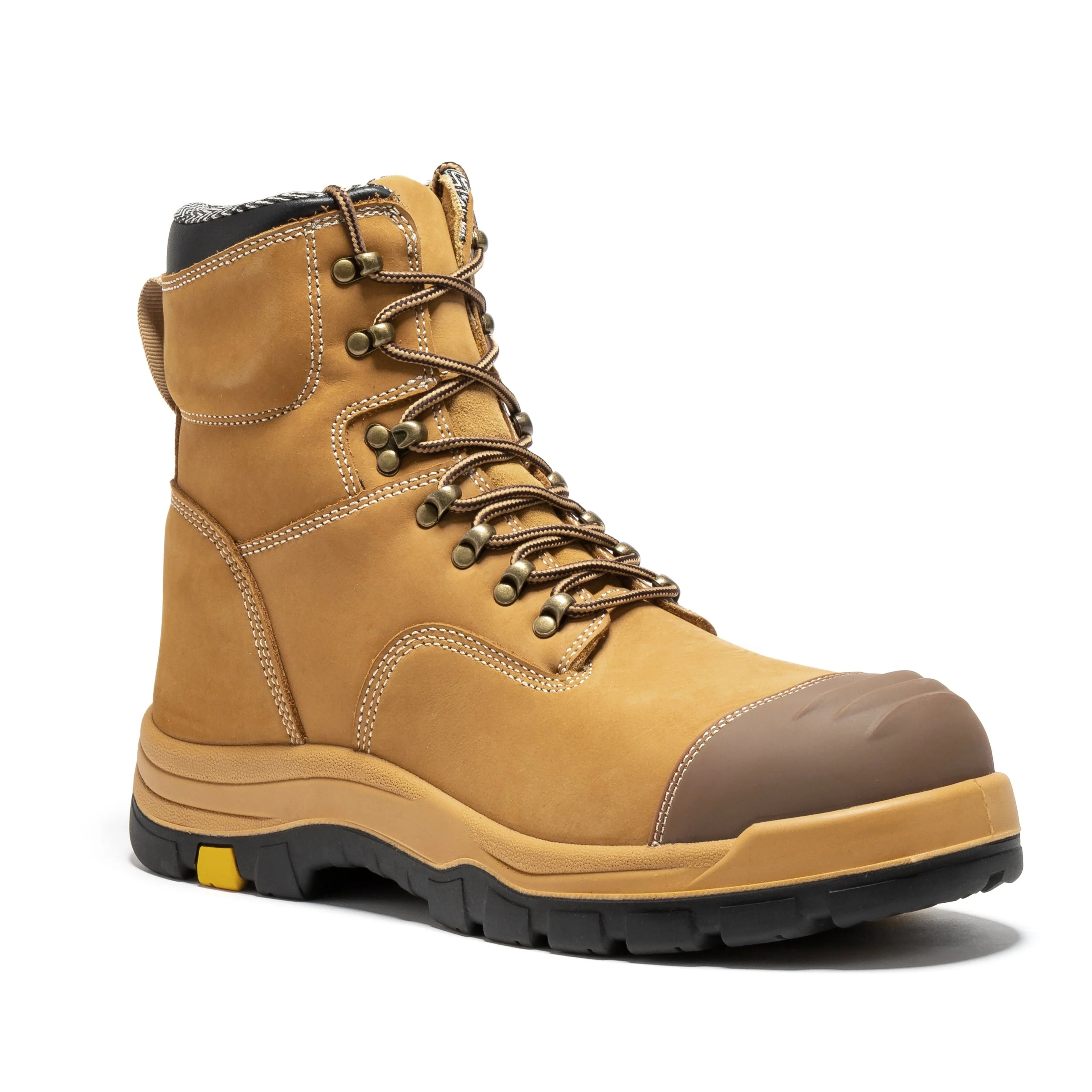 Roslyn Black 7 inch Zip-sided Composite Toe Leather Work Boots CP245Z - Image 9