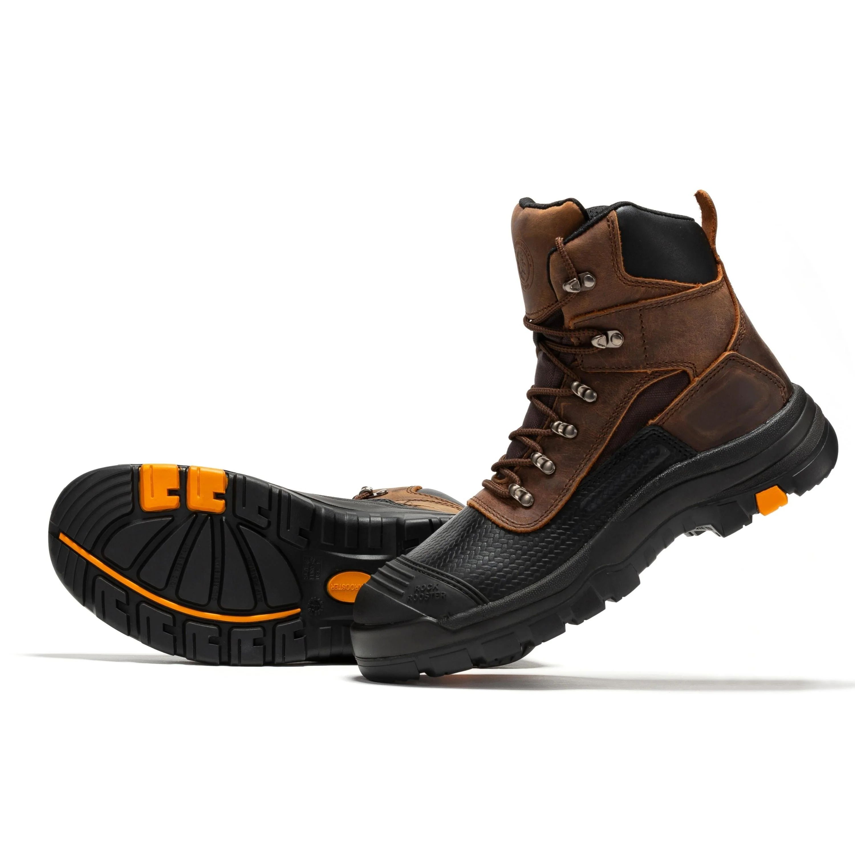Sedona 6 Inch Waterproof Steel Toe Leather Work Boots AK216 - Image 10