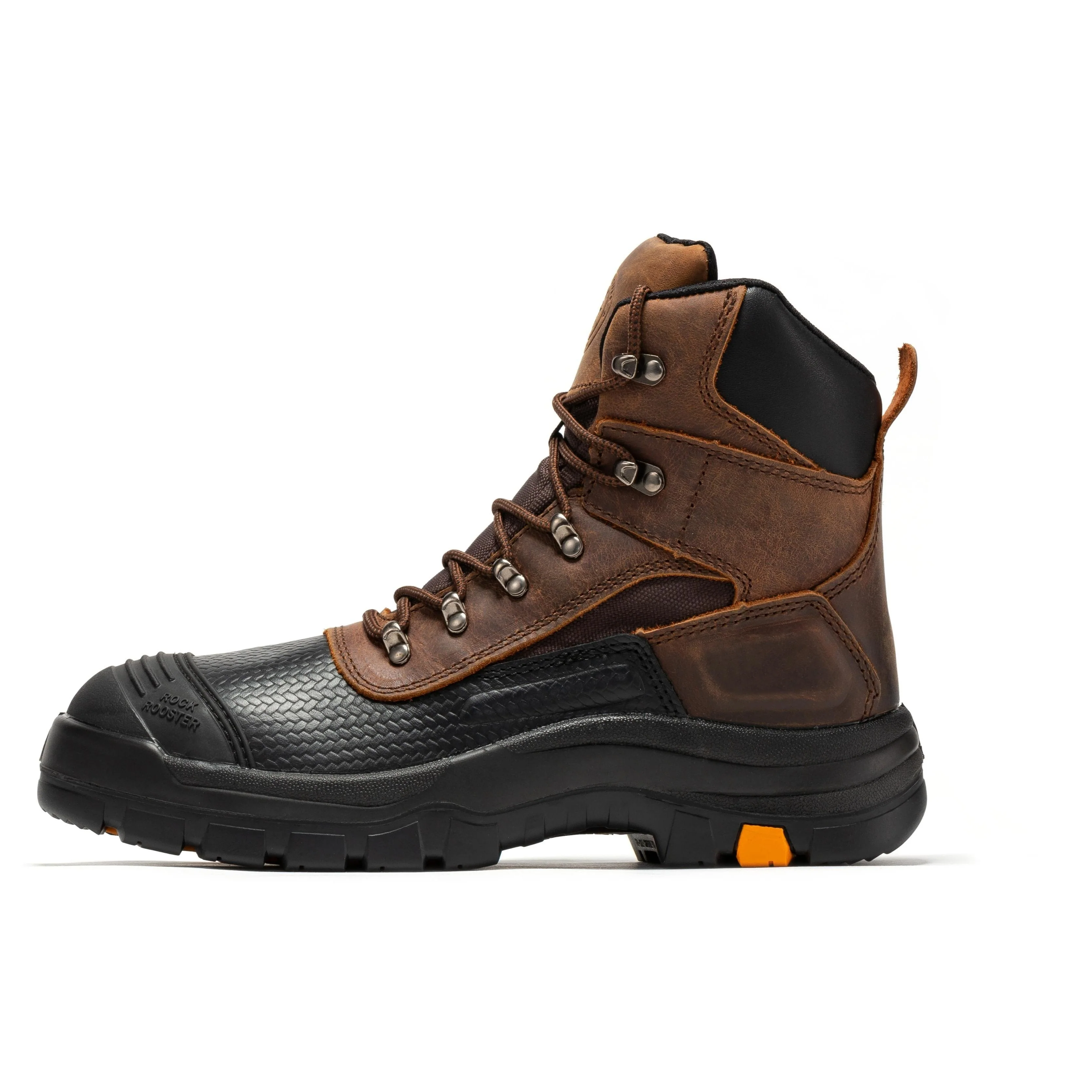 Sedona 6 Inch Waterproof Steel Toe Leather Work Boots AK216 - Image 3