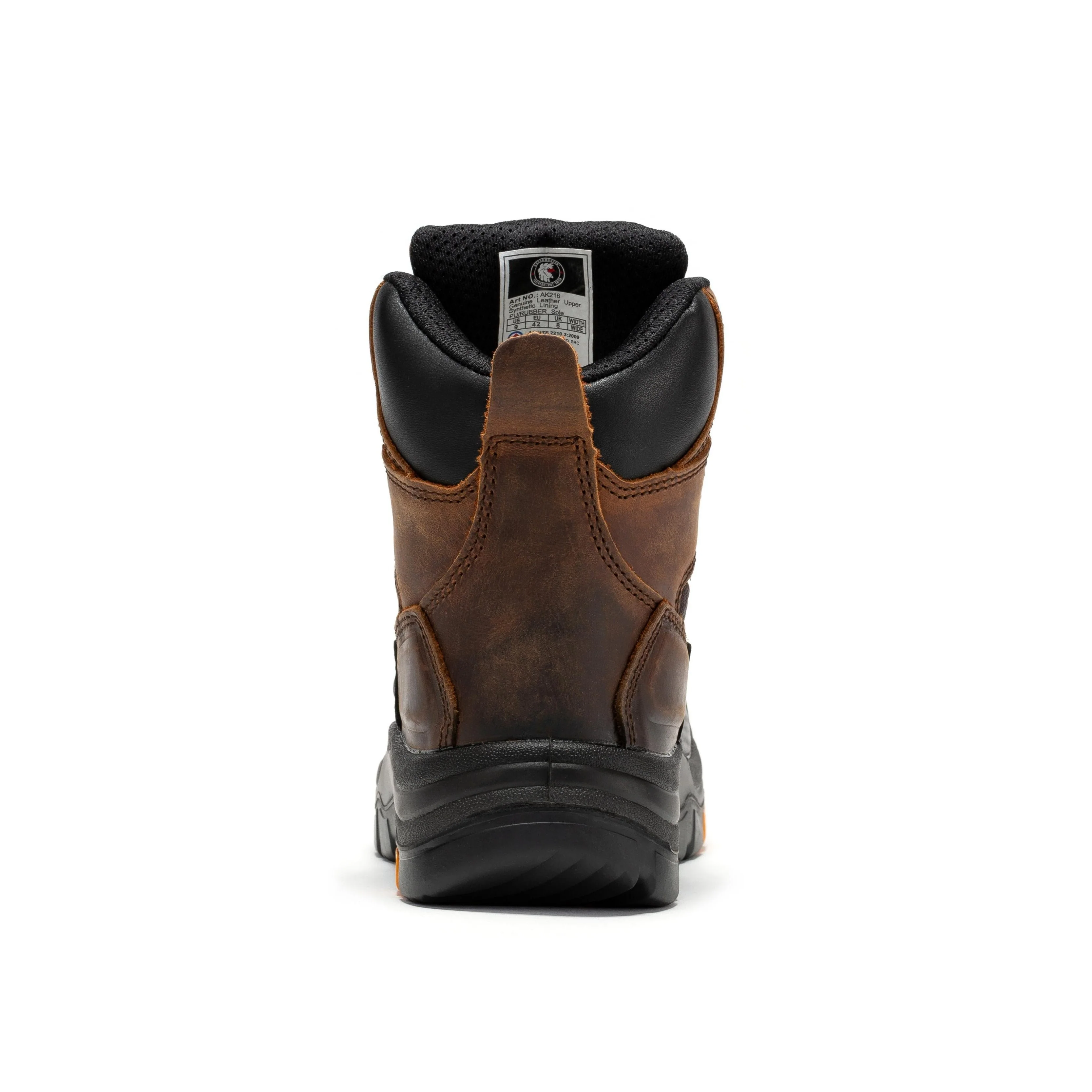 Sedona 6 Inch Waterproof Steel Toe Leather Work Boots AK216 - Image 4