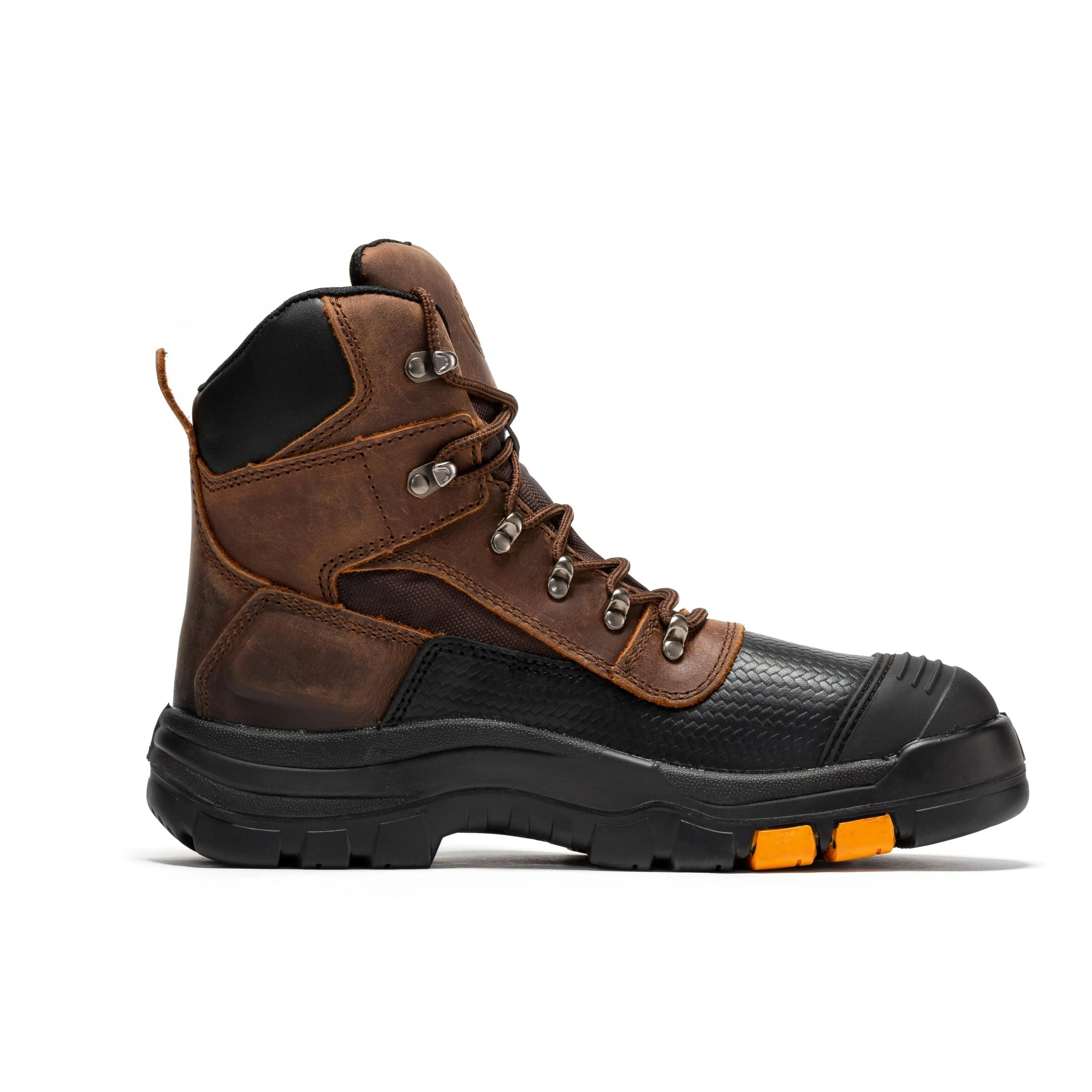 Sedona 6 Inch Waterproof Steel Toe Leather Work Boots AK216 - Image 5