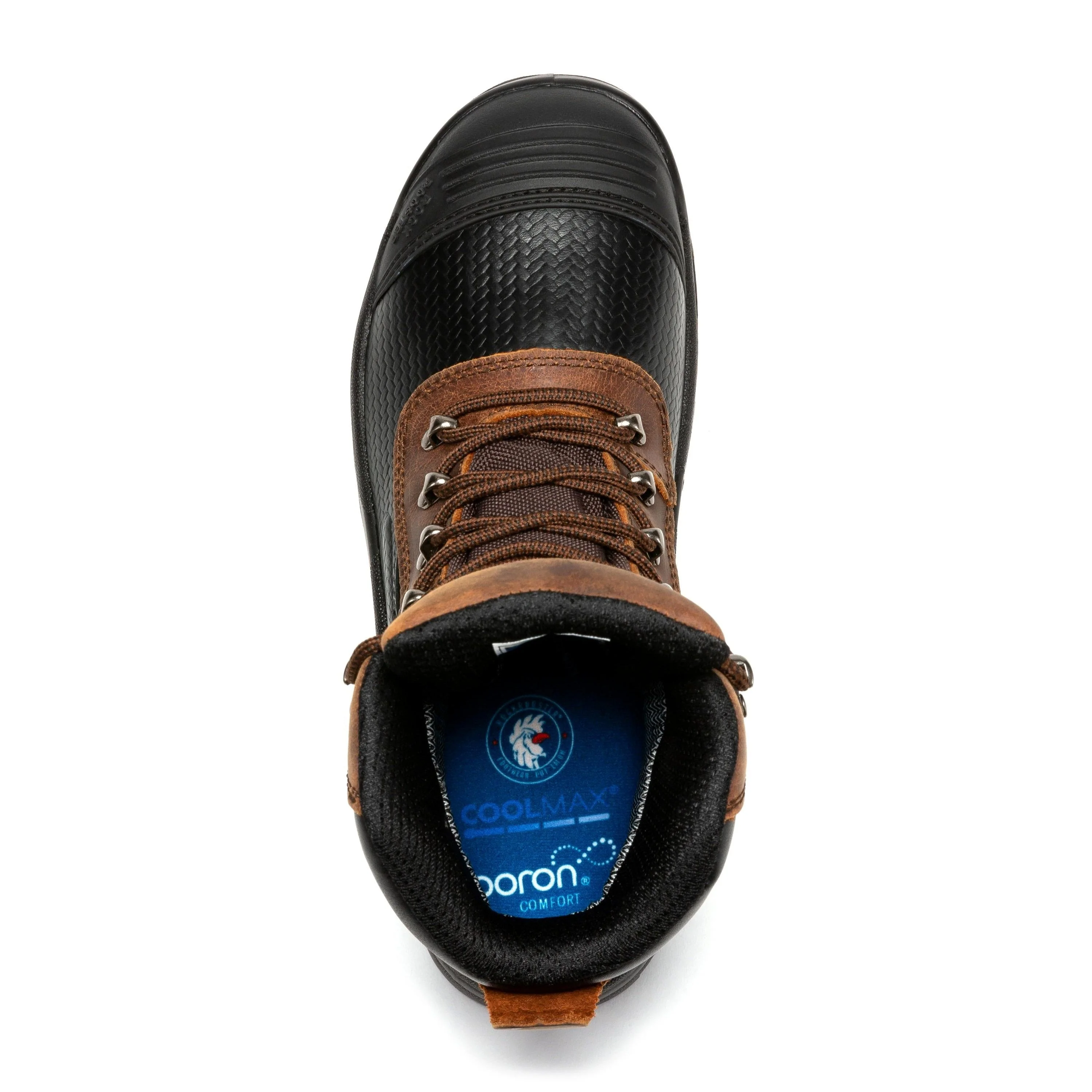 Sedona 6 Inch Waterproof Steel Toe Leather Work Boots AK216 - Image 6