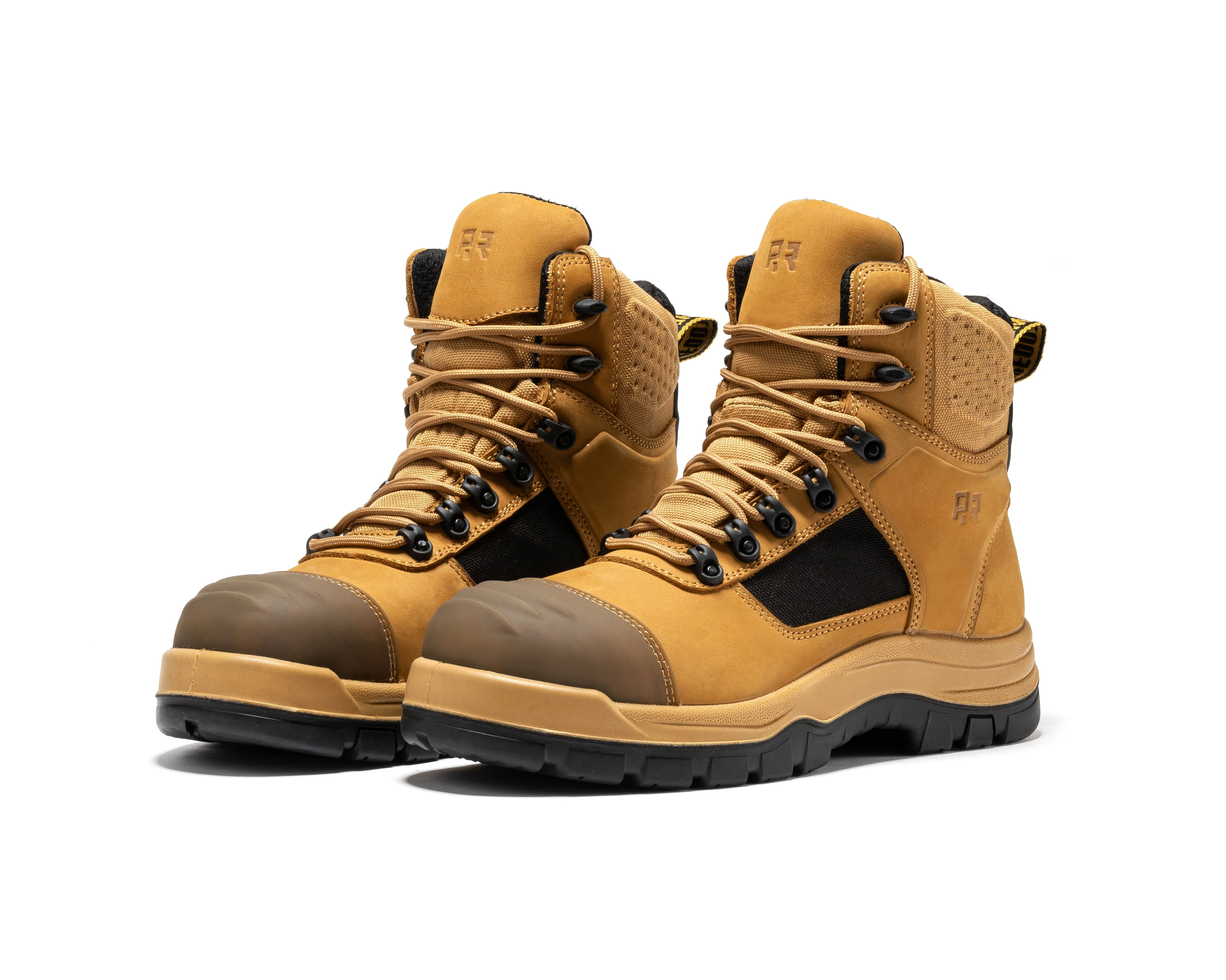 Stowe Black 7 inch Composite Toe Leather Work Boots CP212BK - Image 11