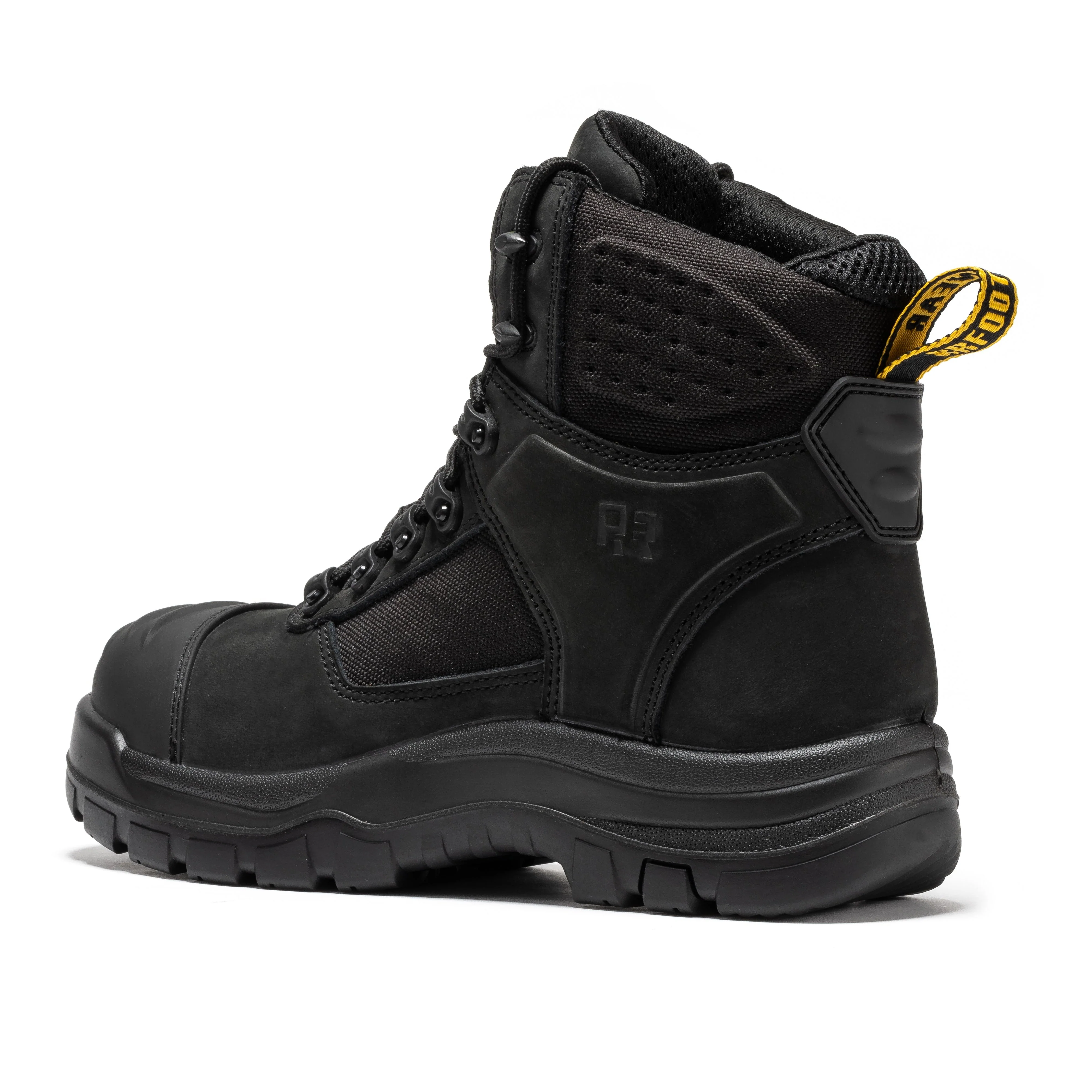 Stowe Black 7 inch Composite Toe Leather Work Boots CP212BK - Image 2