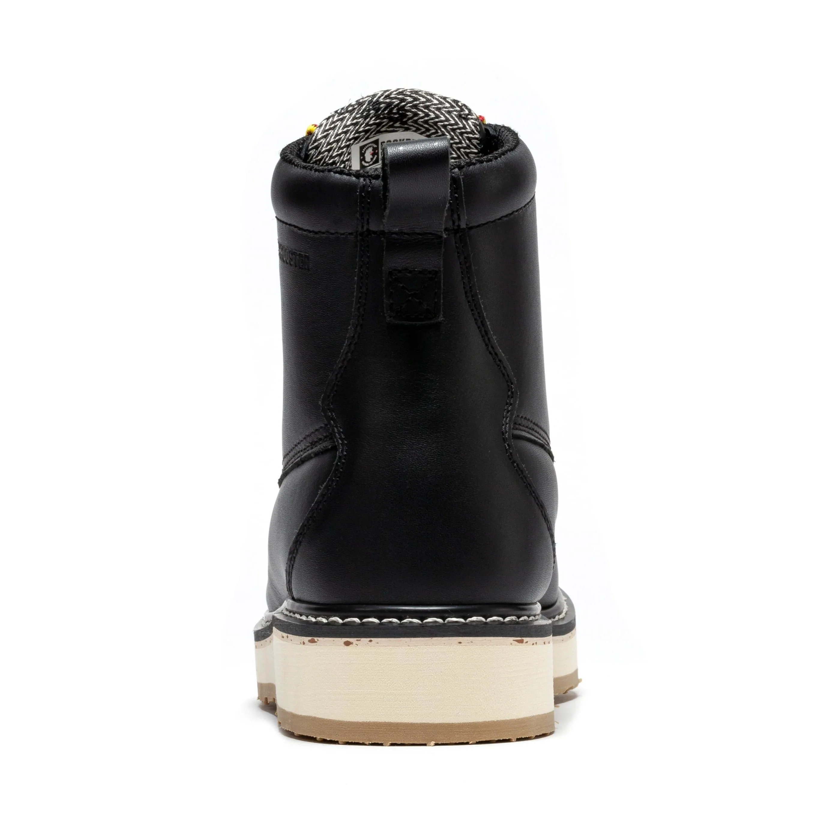 Trinidad Men's 6 inch Black Steel Toe Wedge Work Boots SAP2301 - Image 6