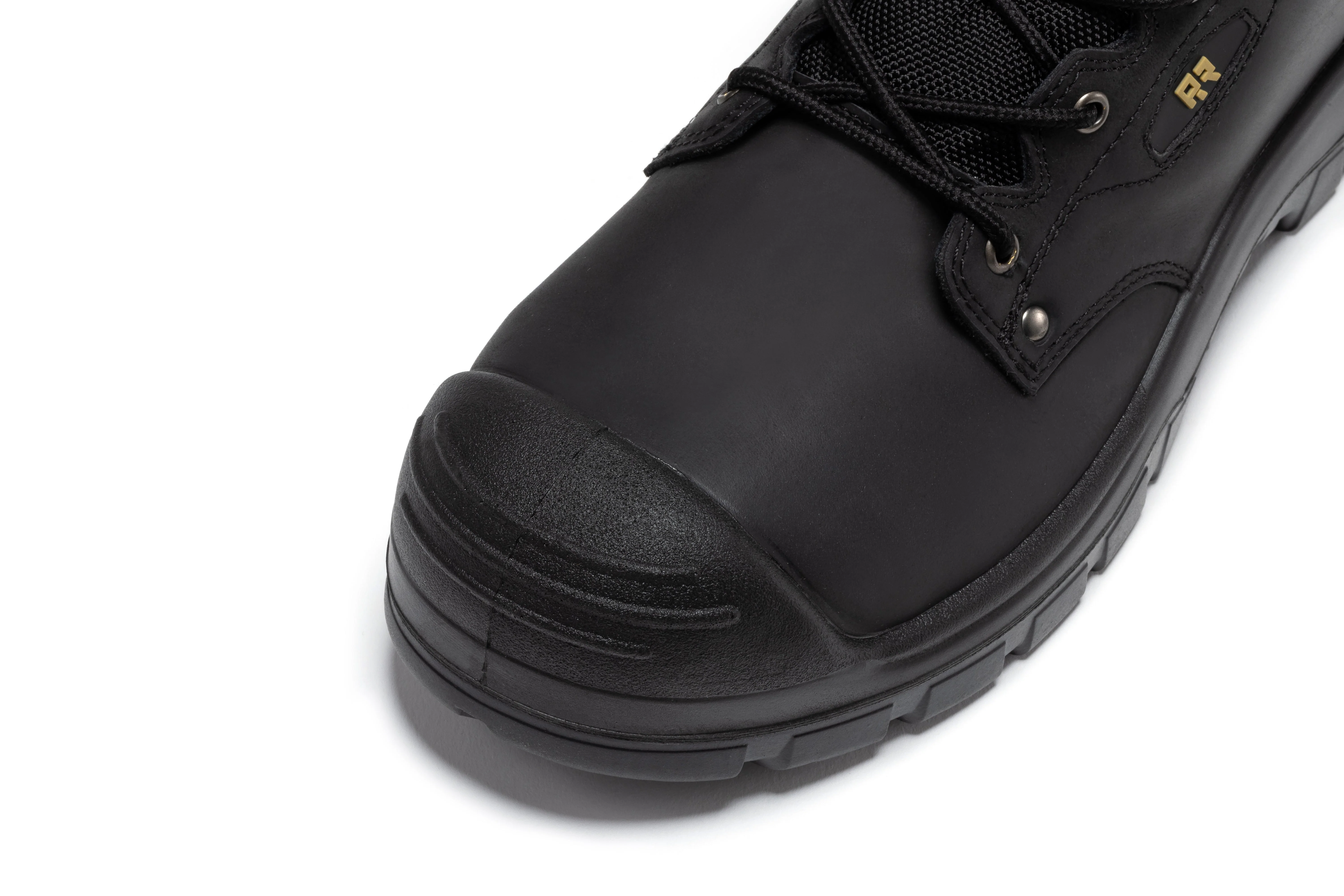 Woodland Black 6 inch Waterproof Composite Toe Leather Work Boots AK662 - Image 6