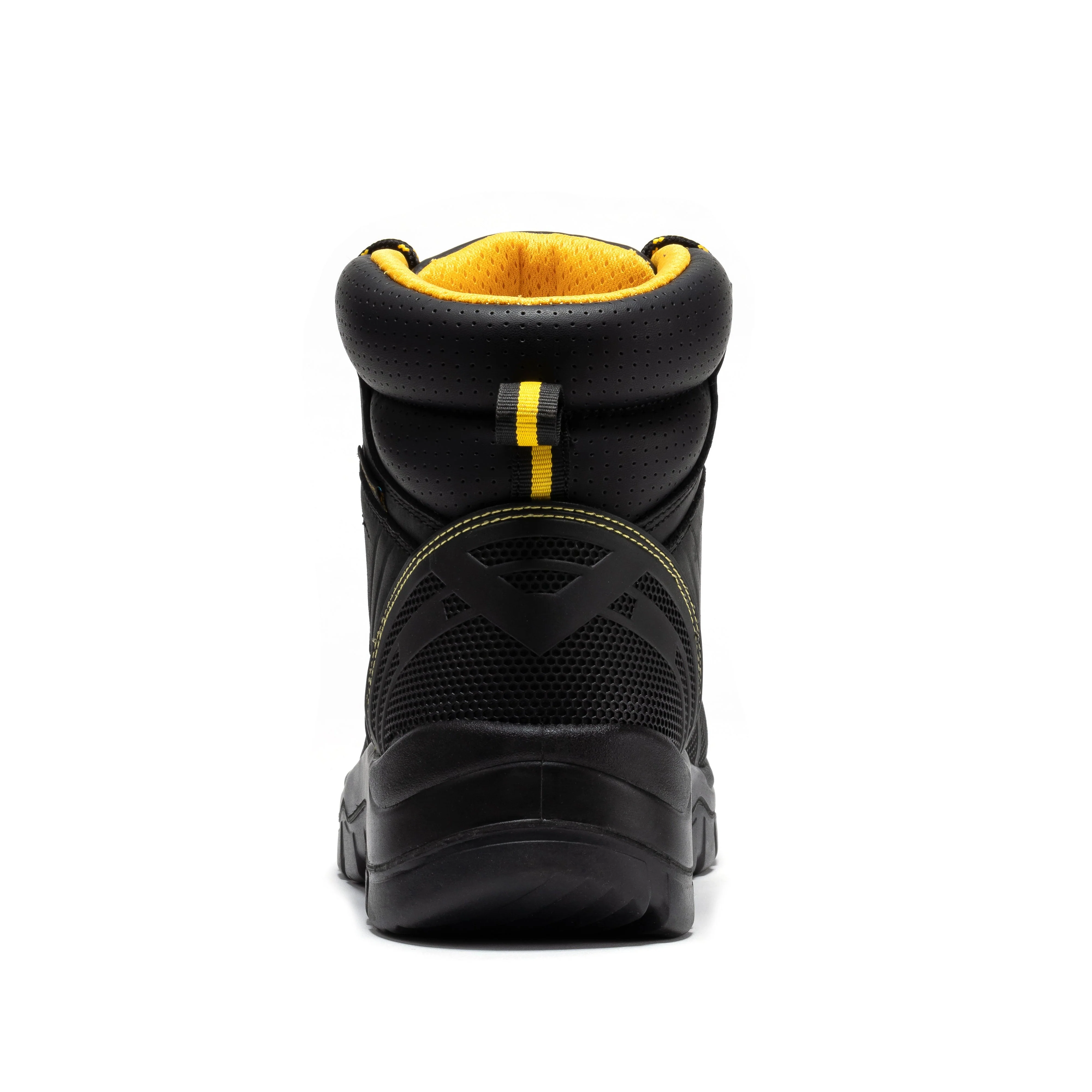 Woodland Black 6 inch Waterproof Composite Toe Leather Work Boots AK663 - Image 6