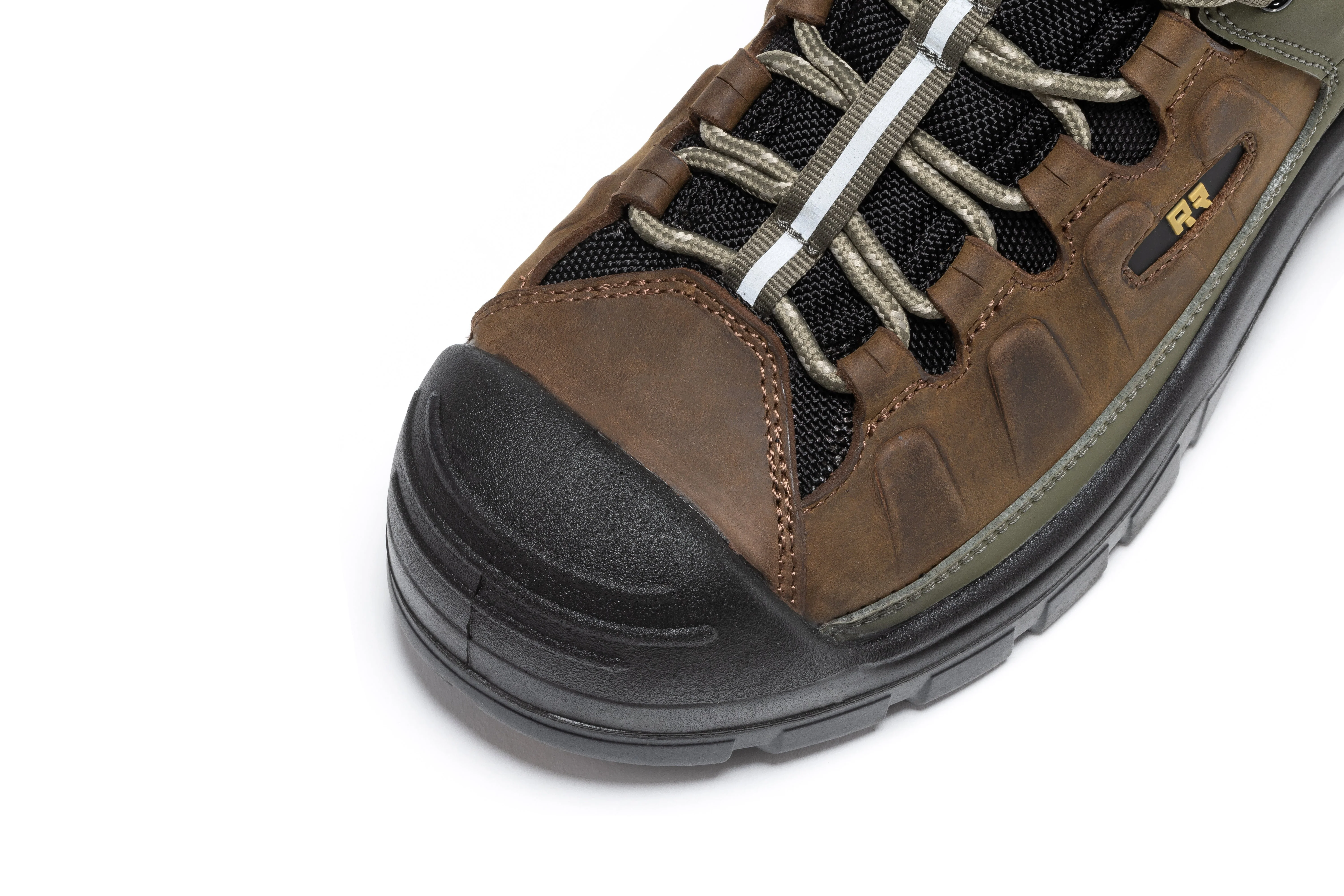 Woodland Brown 6 inch Composite Toe Waterproof Leather Work Boots AK661 - Image 10