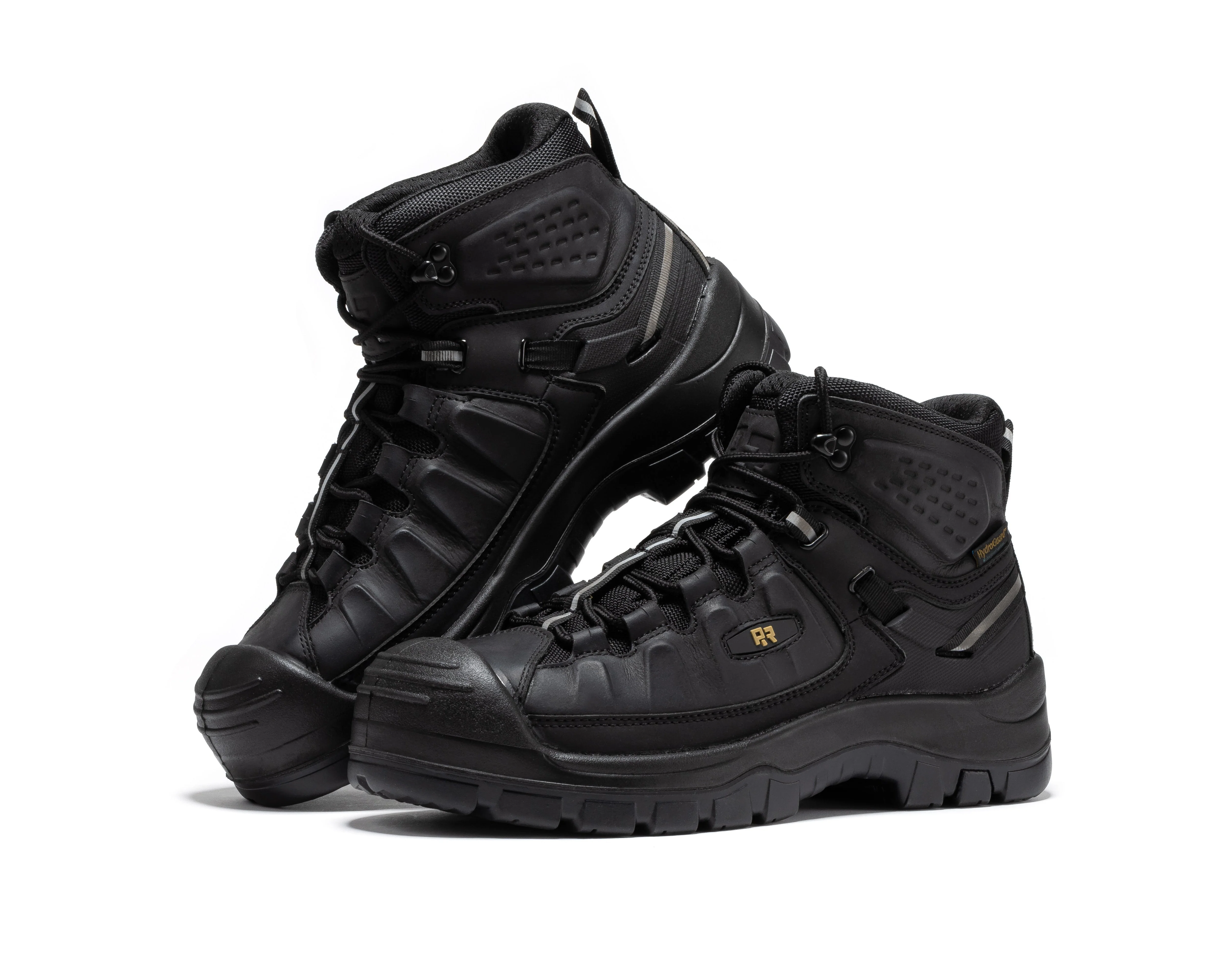 Woodland Brown 6 inch Composite Toe Waterproof Leather Work Boots AK661 - Image 16