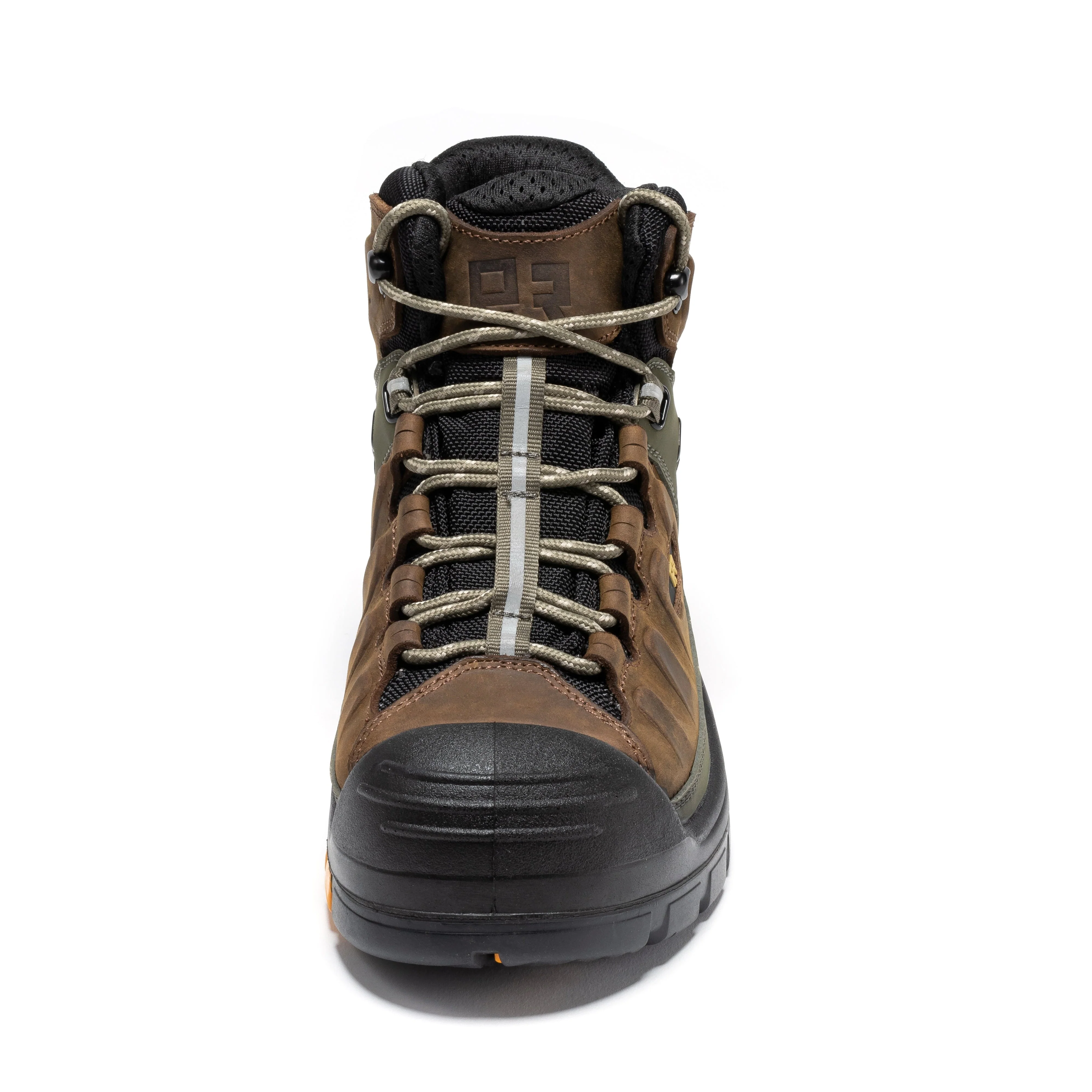Woodland Brown 6 inch Composite Toe Waterproof Leather Work Boots AK661 - Image 3