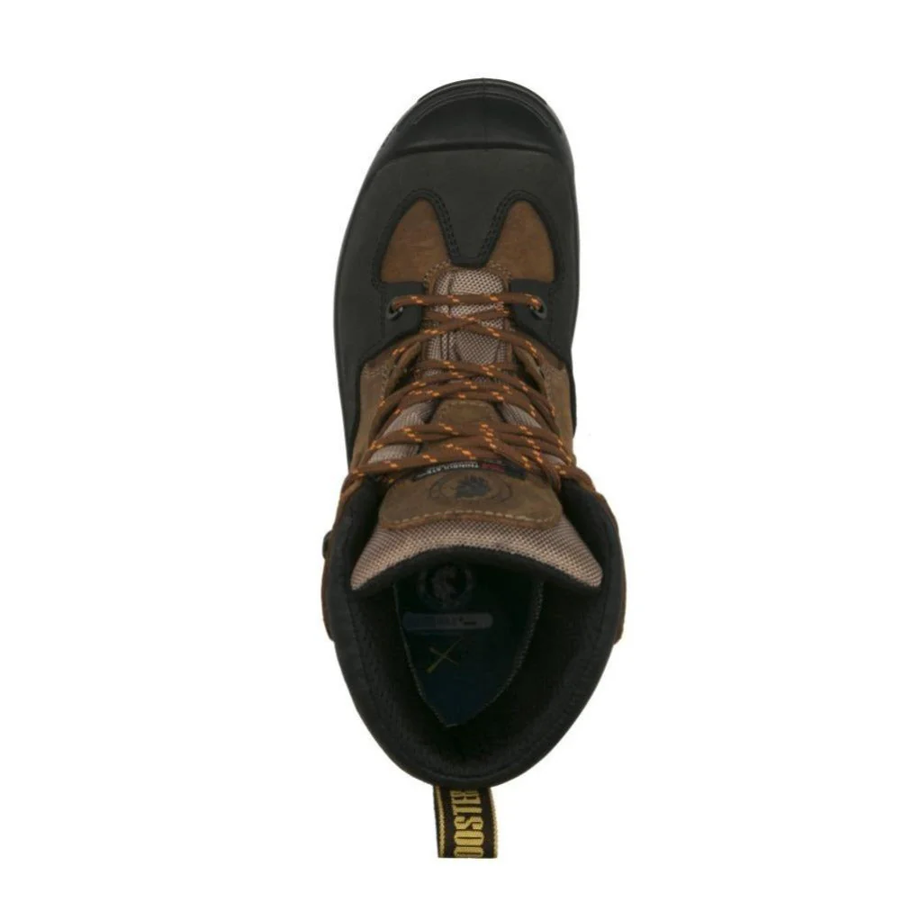 Woodland Brown 6 inch Waterproof Safety Toe Leather Work Boots AK669 - Image 6