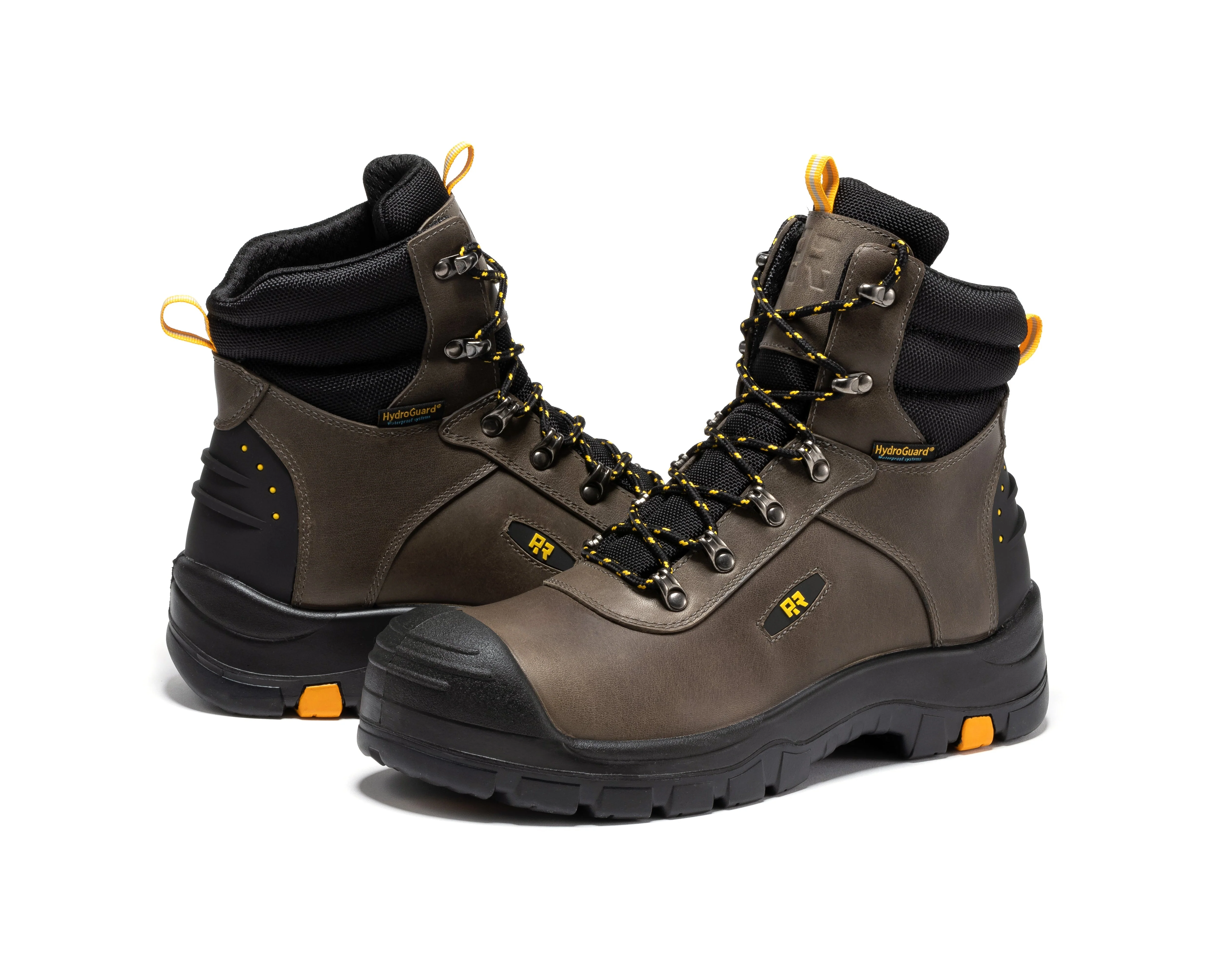 Woodland Rust 6 inch Waterproof Composite Toe Leather Work Boots AK665 - Image 10
