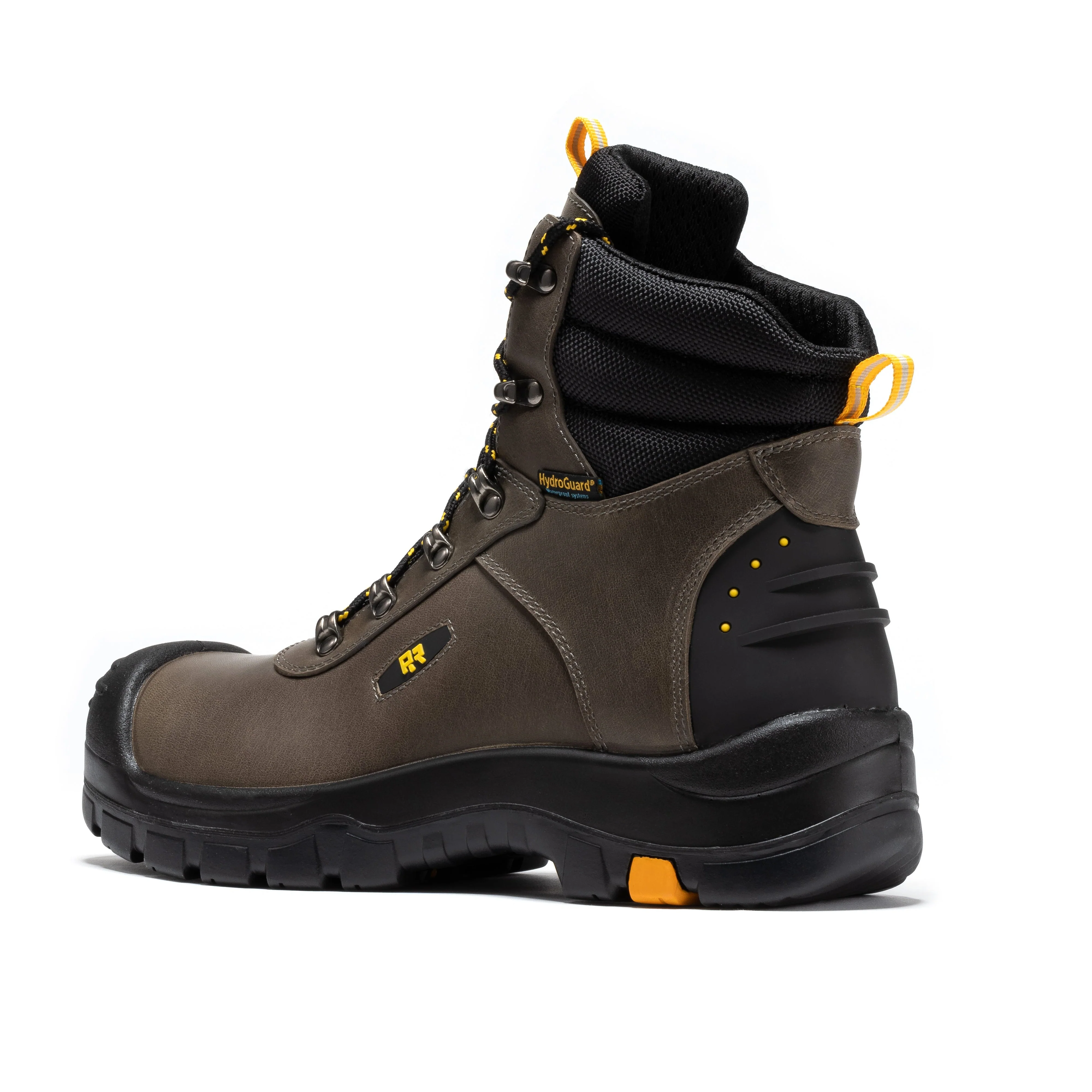 Woodland Rust 6 inch Waterproof Composite Toe Leather Work Boots AK665 - Image 2