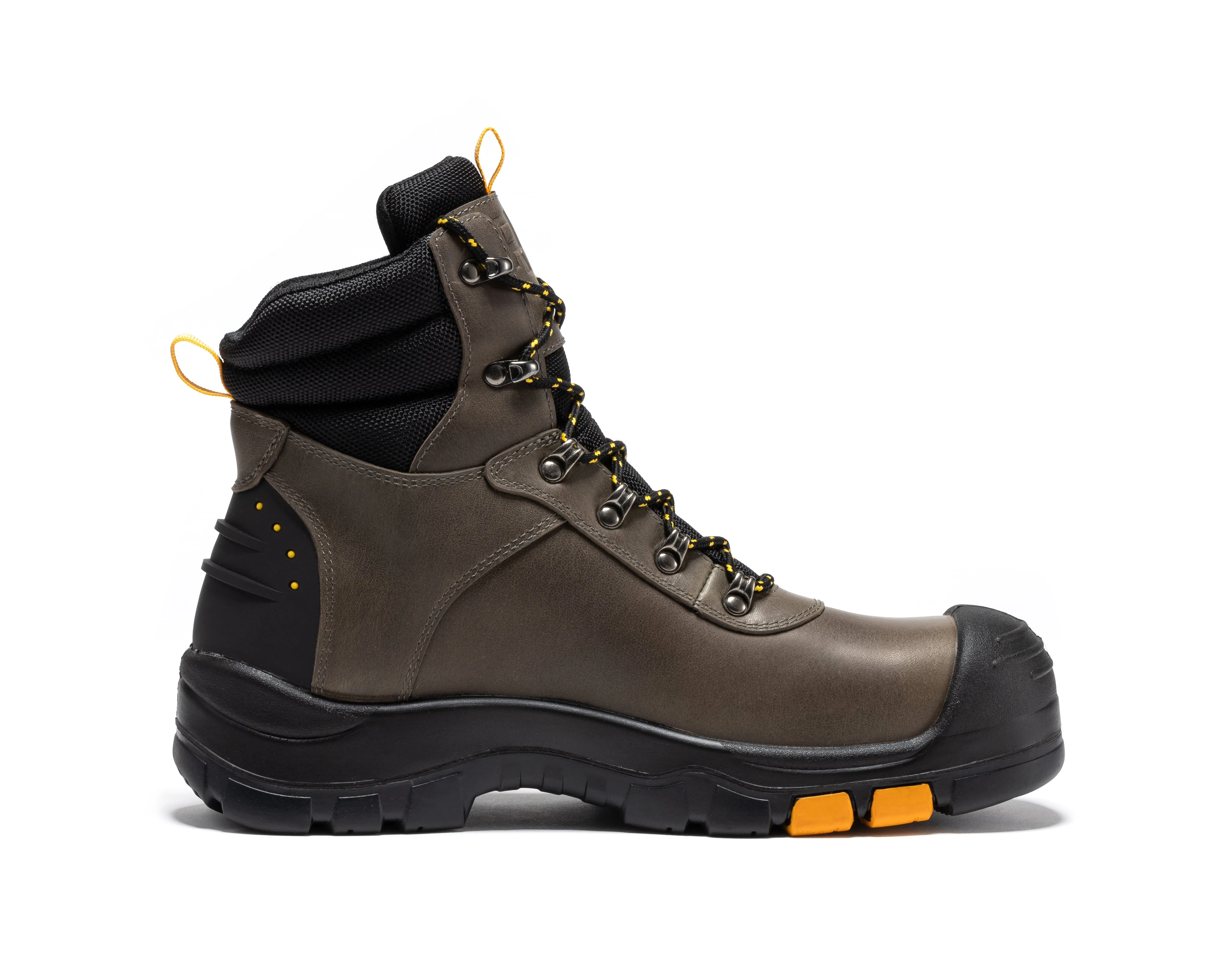 Woodland Rust 6 inch Waterproof Composite Toe Leather Work Boots AK665 - Image 6