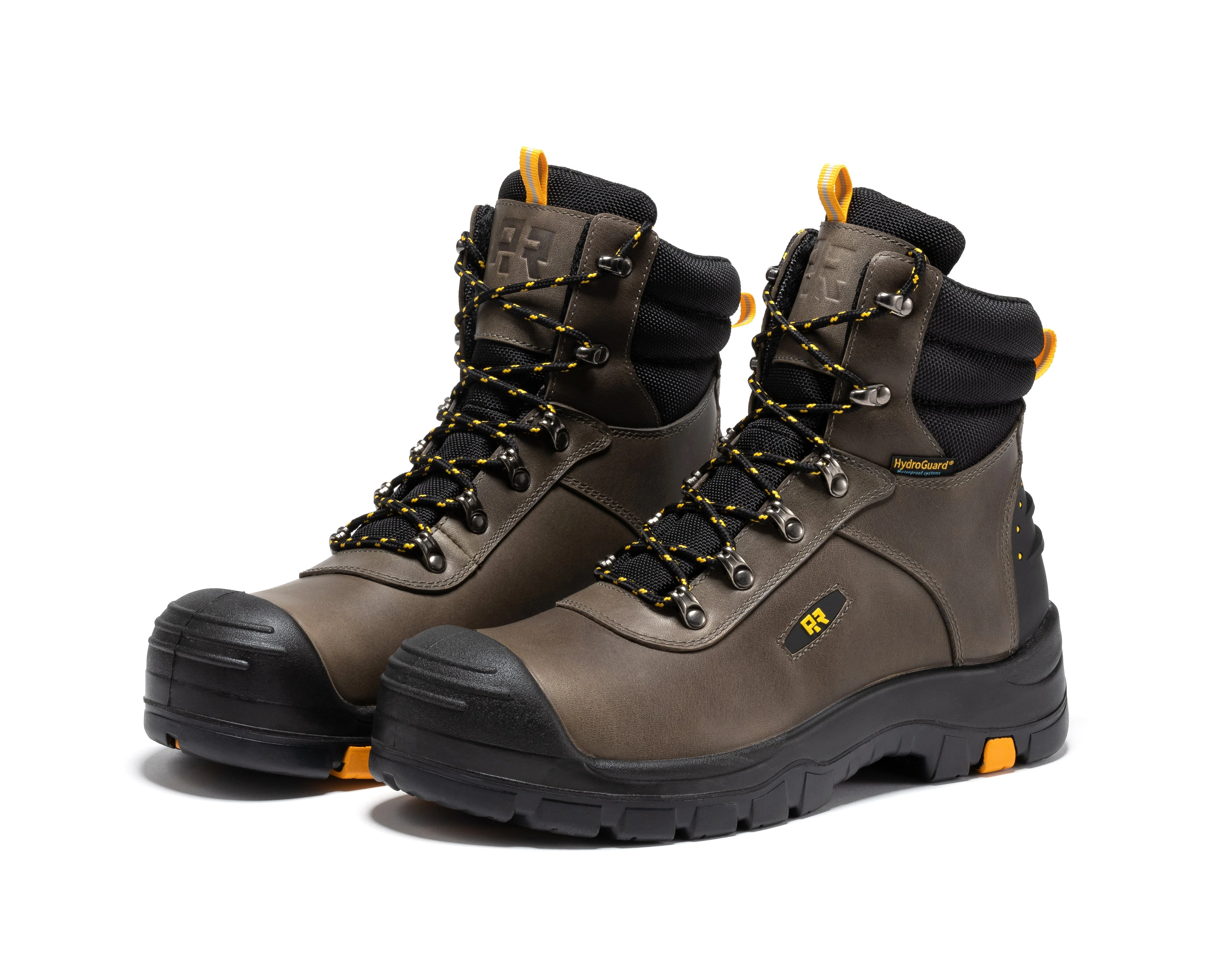 Woodland Rust 6 inch Waterproof Composite Toe Leather Work Boots AK665 - Image 8