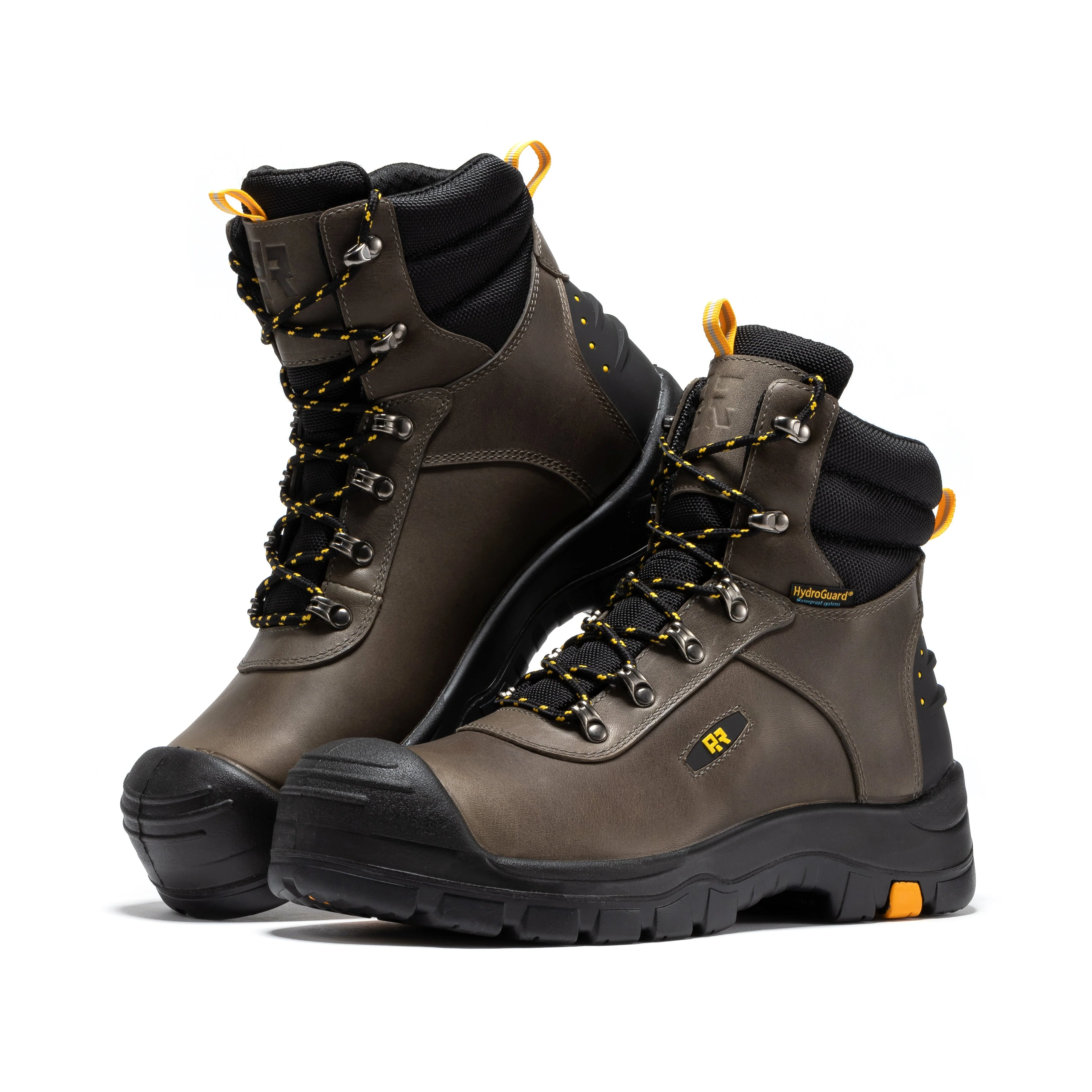 Woodland Rust 6 inch Waterproof Composite Toe Leather Work Boots AK665 - Image 9