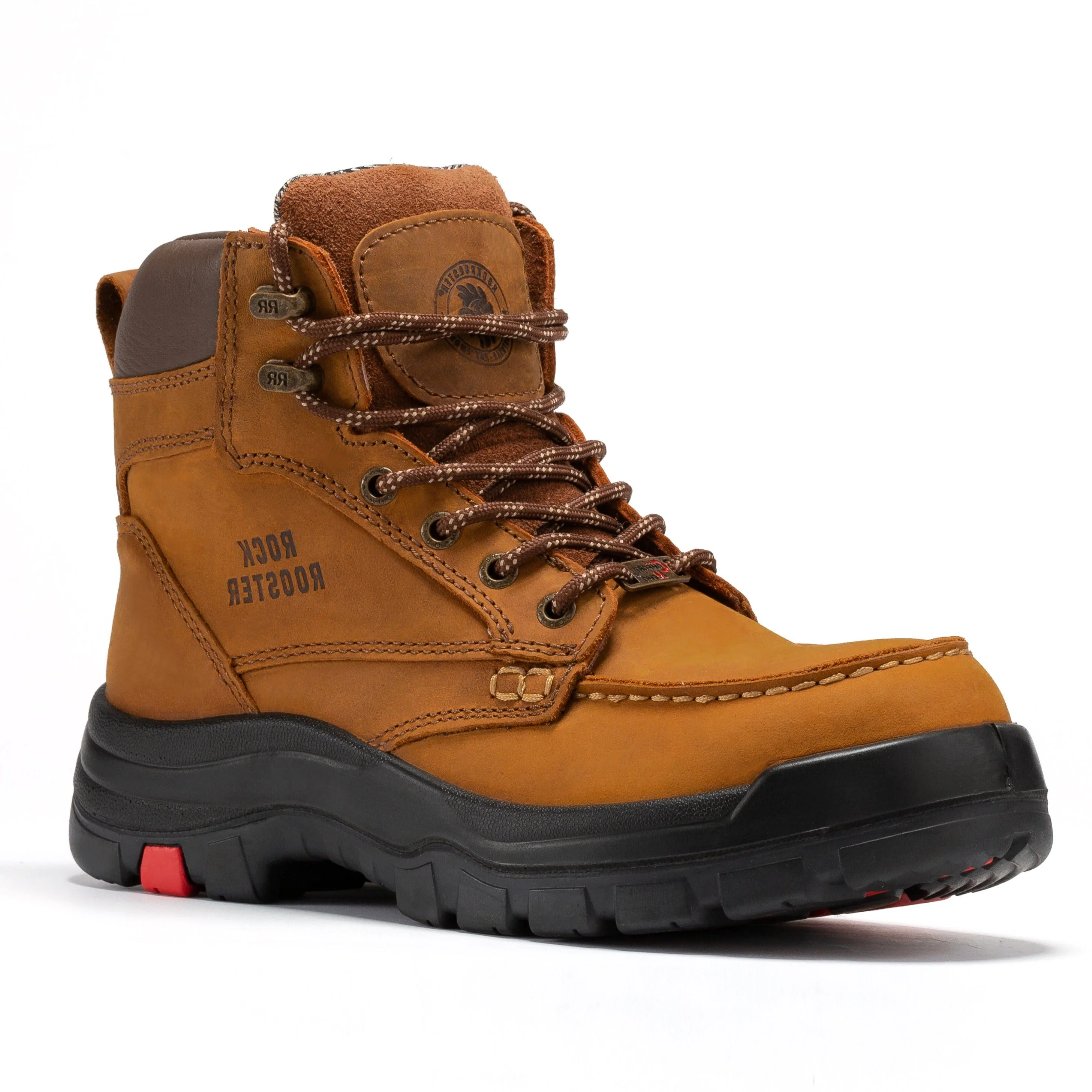 Zumbro 6 inch Wide Steel Toe, Rubber Outsole, EH Protection, ASTM 2413, Work Boots AK370