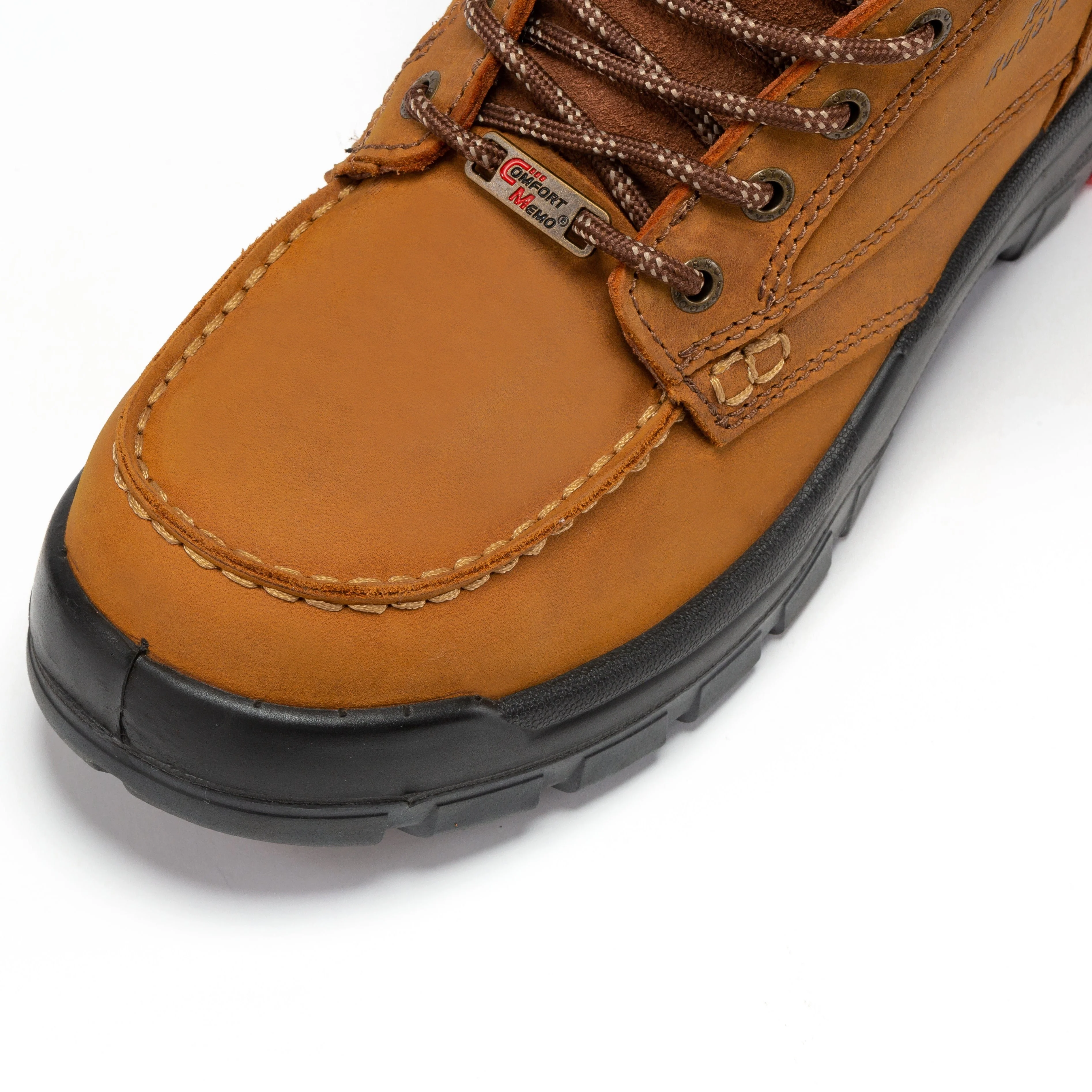 Zumbro 6 inch Wide Steel Toe, Rubber Outsole, EH Protection, ASTM 2413, Work Boots AK370 - Image 2