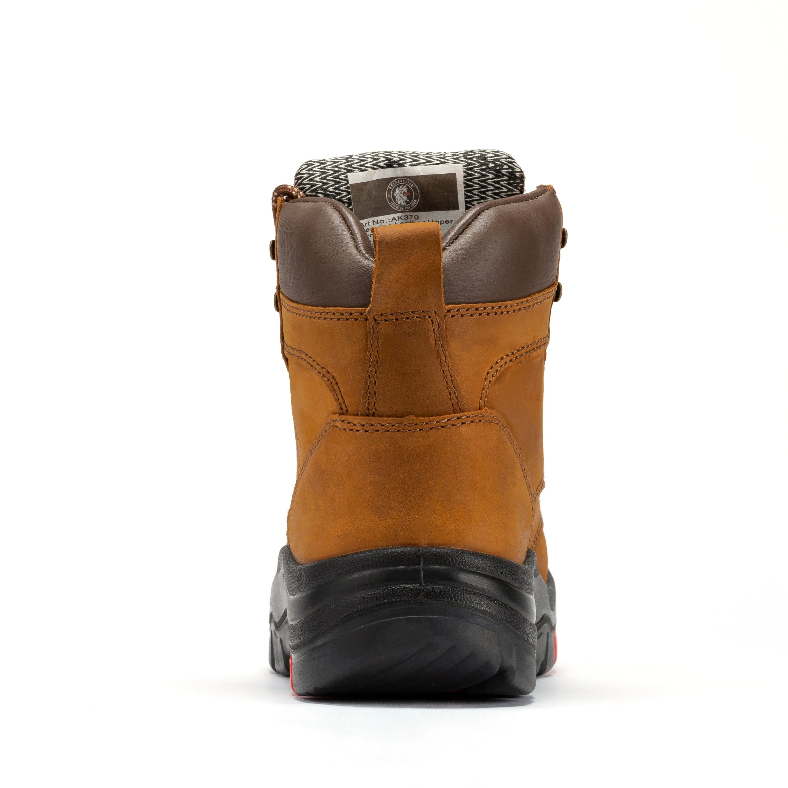 Zumbro 6 inch Wide Steel Toe, Rubber Outsole, EH Protection, ASTM 2413, Work Boots AK370 - Image 6