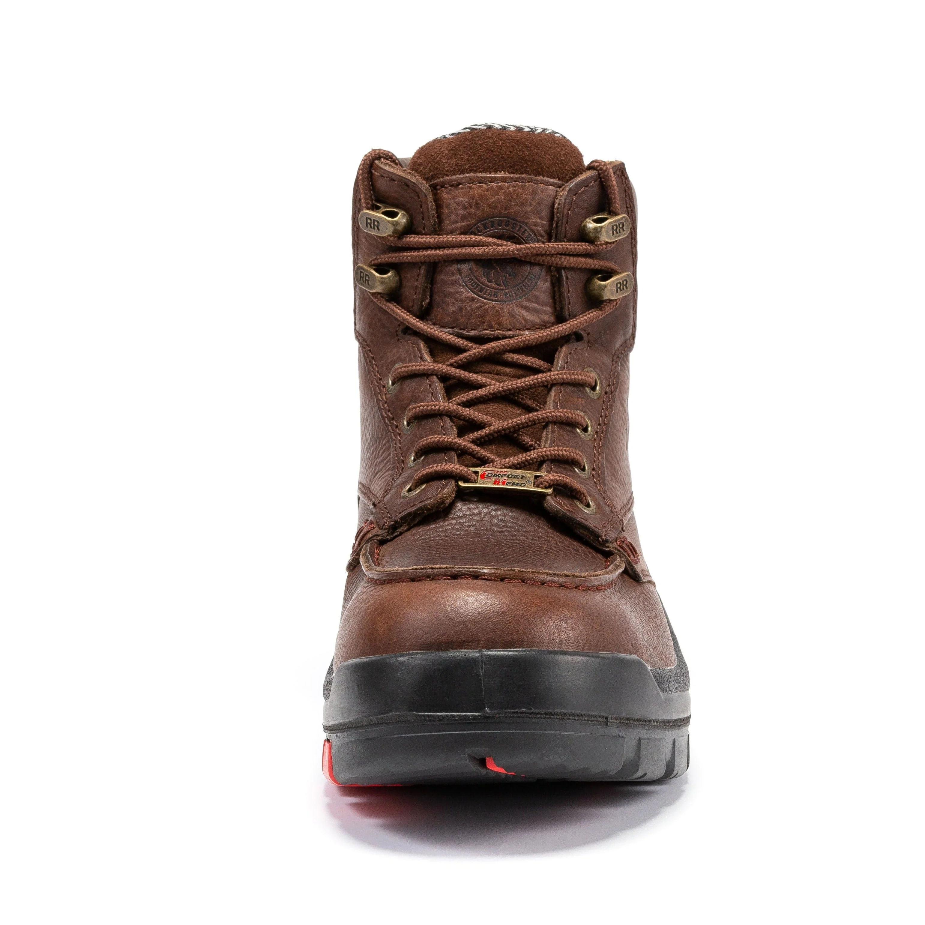Zumbro 6 inch Wide Steel Toe, Waterproof Work Boots, Rubber Outsole, EH Protection, ASTM 2413, Work Boots AK372 - Image 5