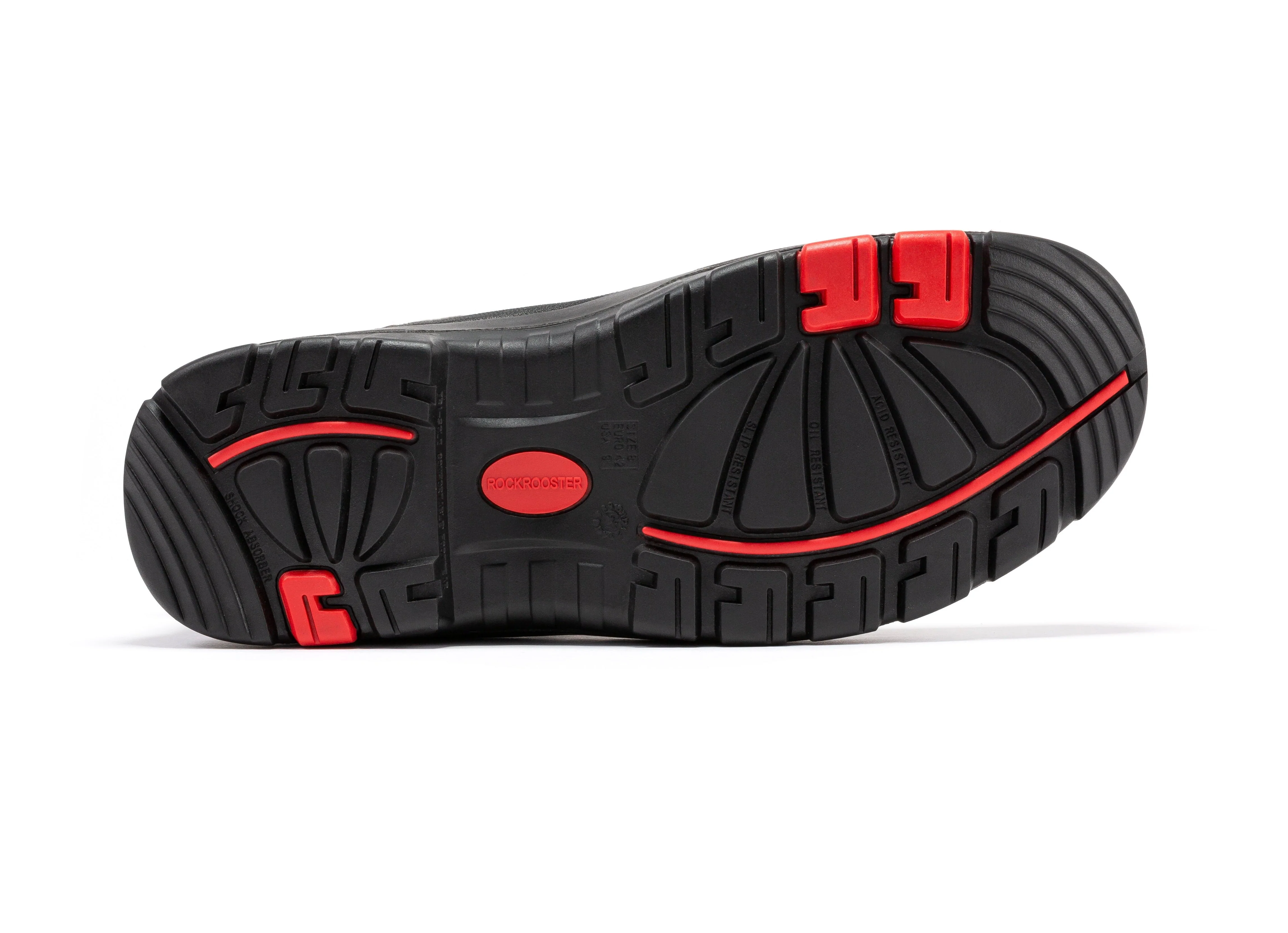 Zumbro 6 inch Wide Steel Toe, Waterproof Work Boots, Rubber Outsole, EH Protection, ASTM 2413, Work Boots AK372 - Image 7