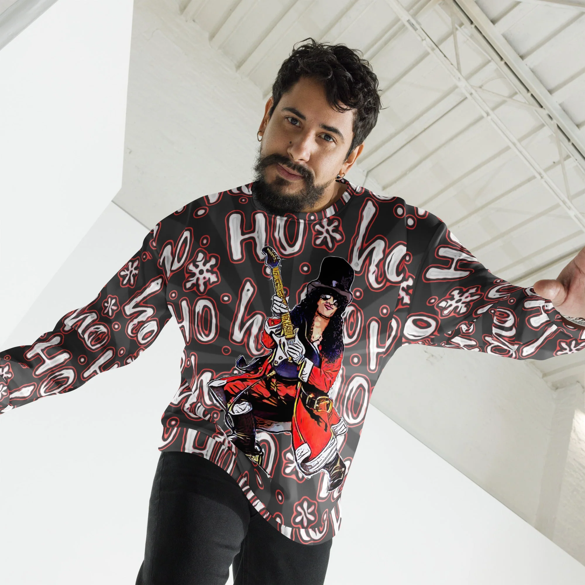 Rockstar Christmas Sweatshirt - Image 5