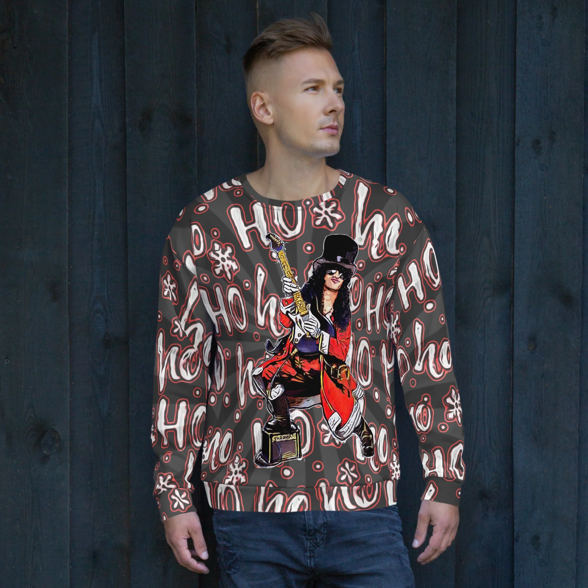 Rockstar Christmas Sweatshirt - Image 9
