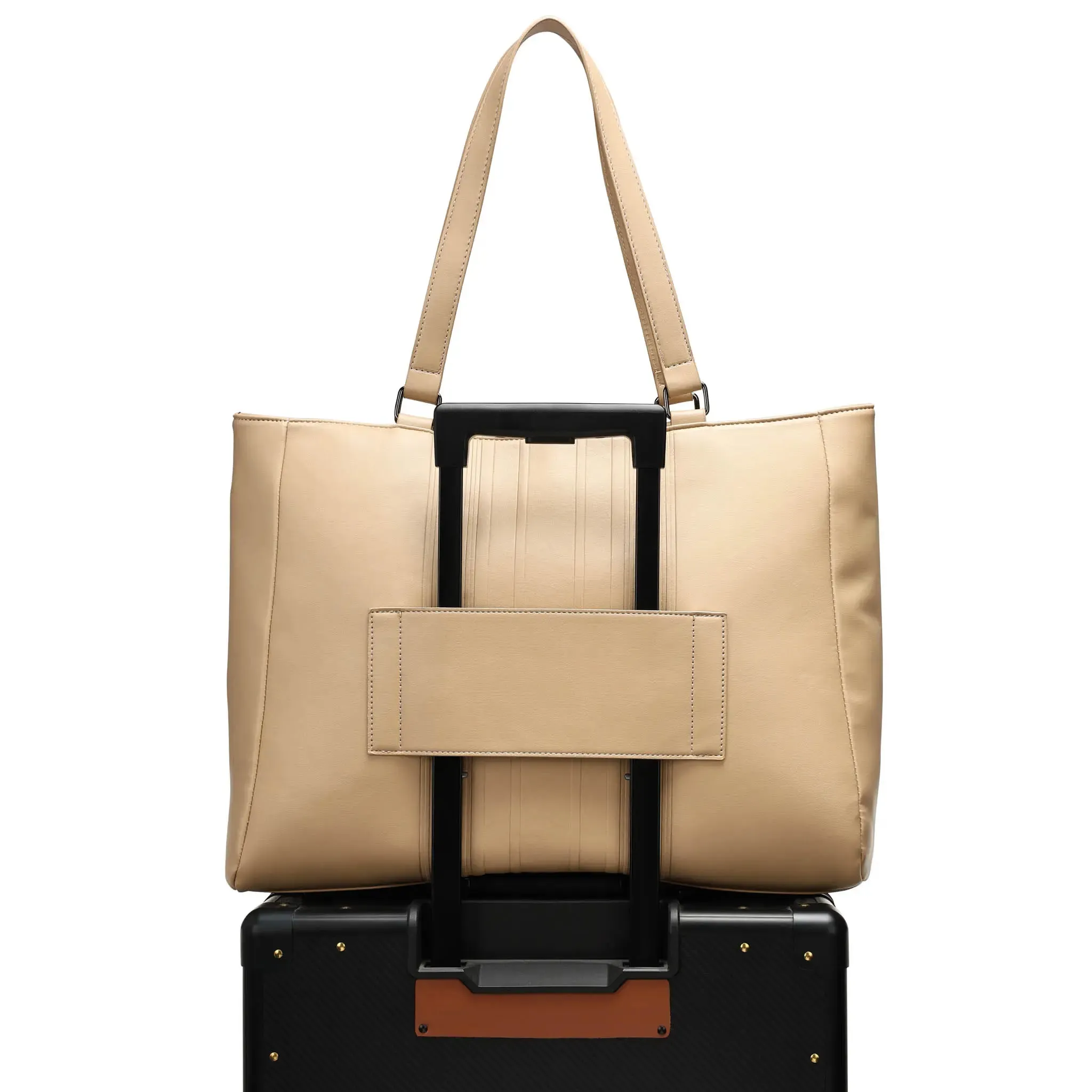 Roamer 24L Vegan Leather Weekender Tote Bag - Image 14