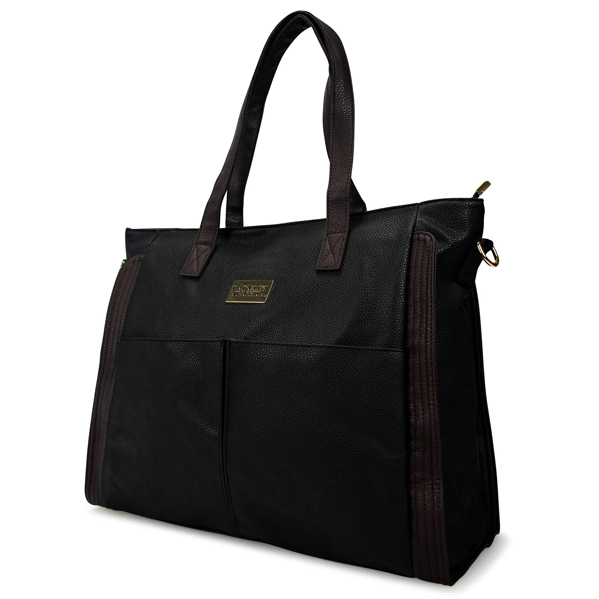 Rose Vegan Leather Weekender Tote Bag - Image 3