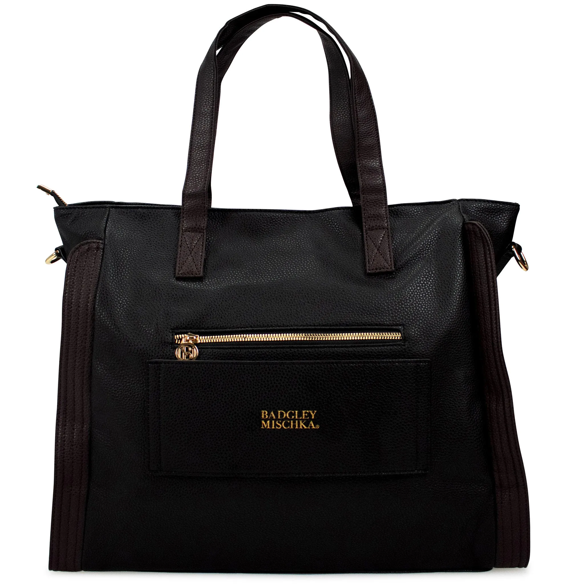 Rose Vegan Leather Weekender Tote Bag - Image 4