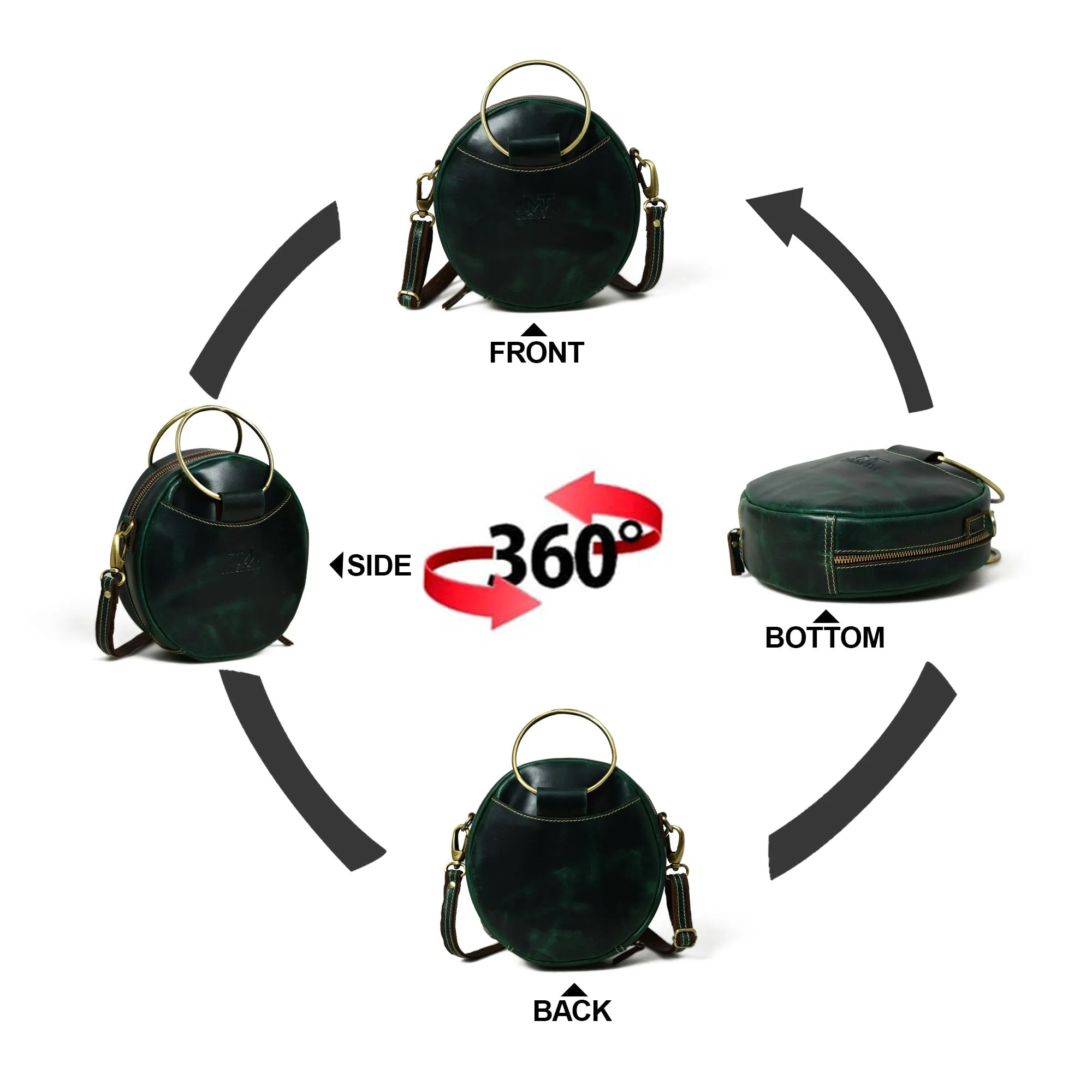 Rosie Sling Circle Bag - Image 13