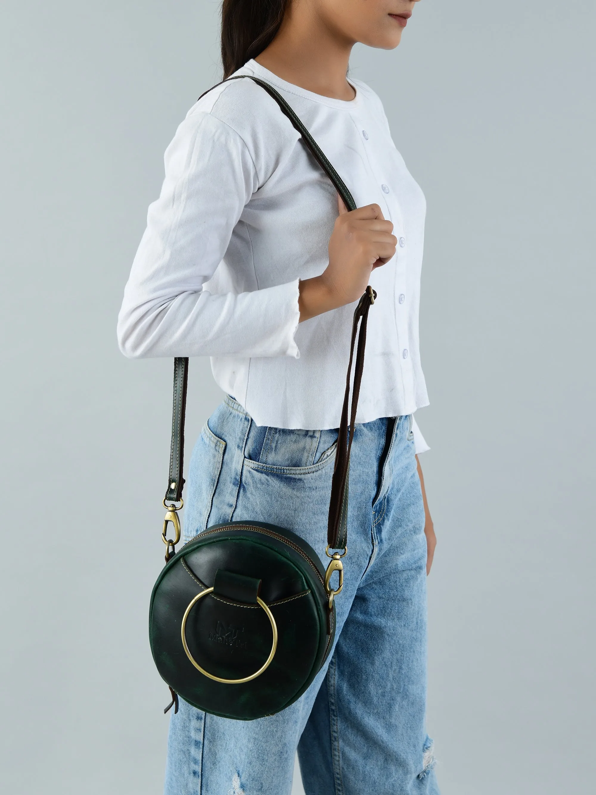 Rosie Sling Circle Bag - Image 6