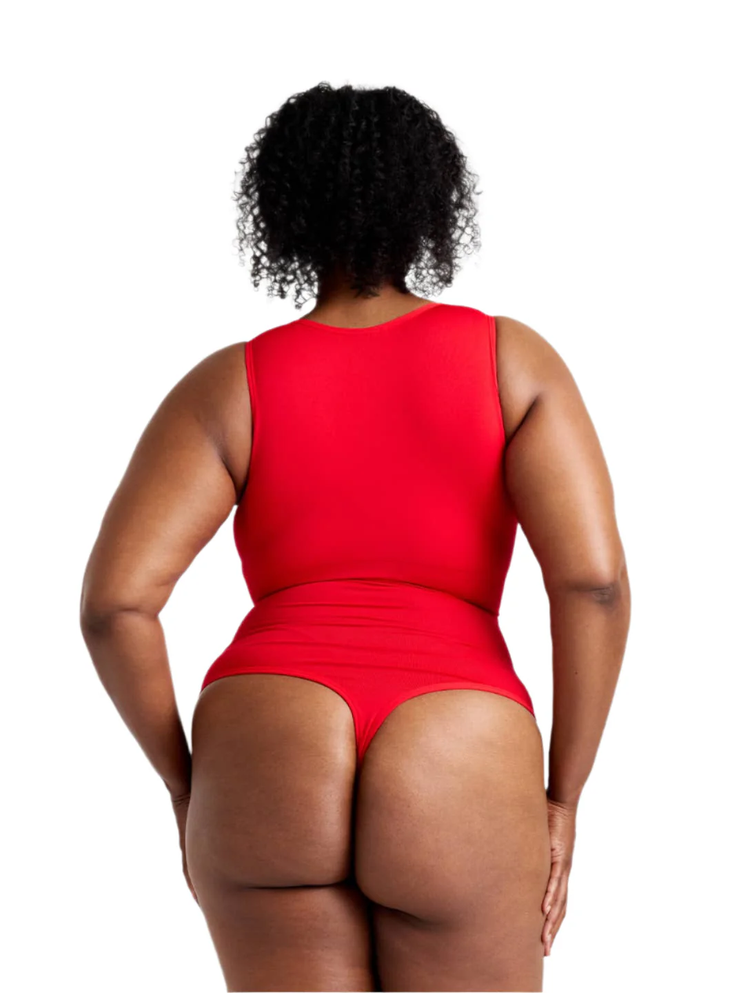 Round Neck Thong Bodysuit - Image 3