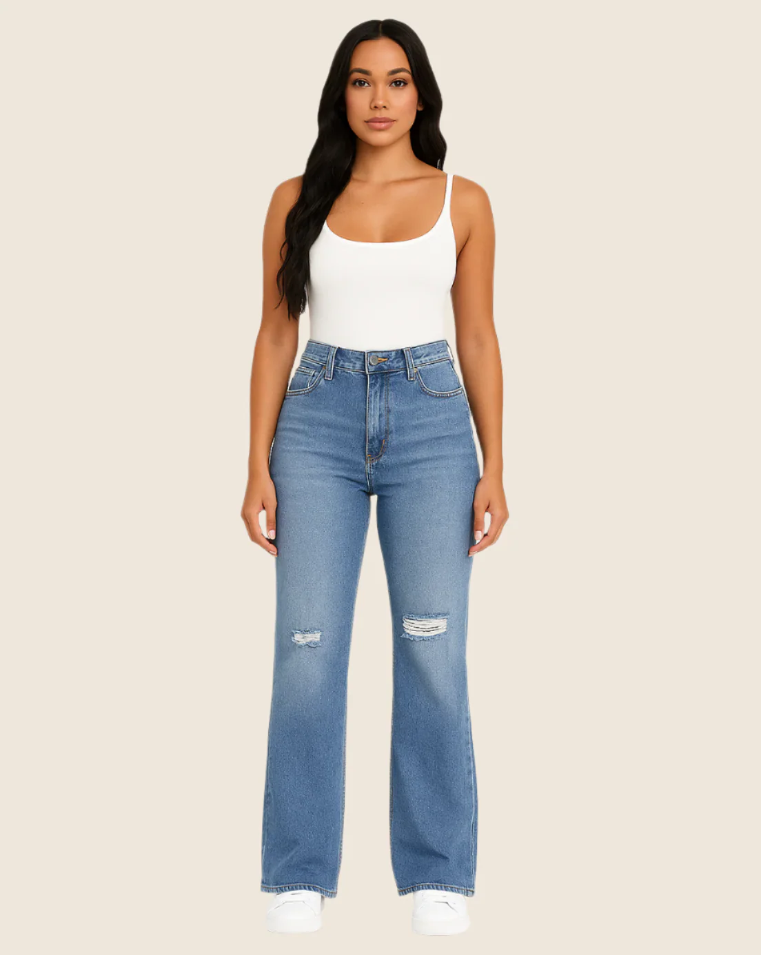 Roxy Distressed Denim