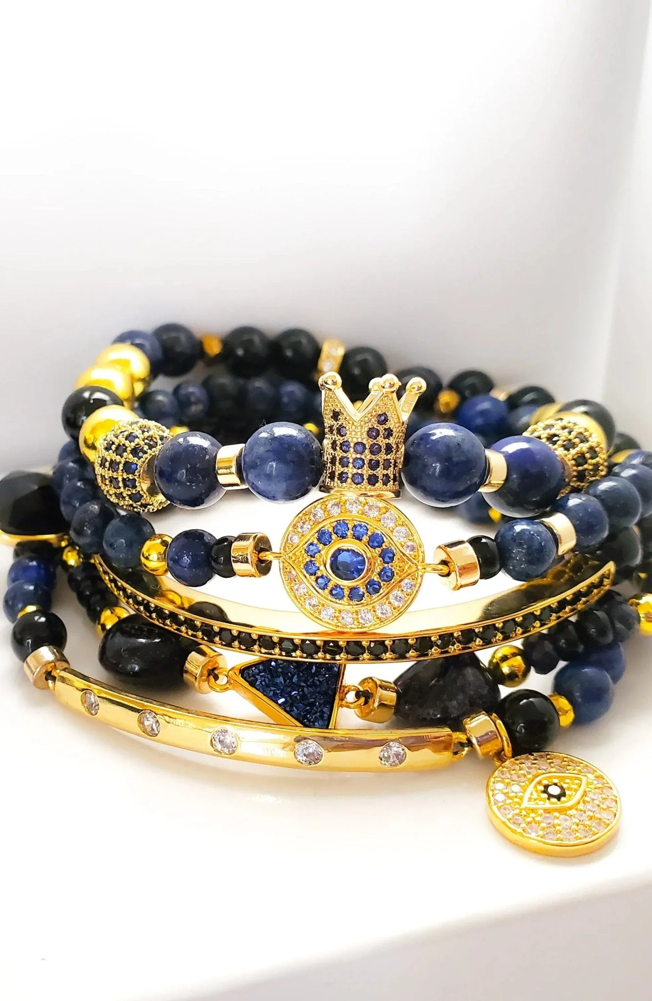 " Royalty" Crown Bracelet Set - Image 2