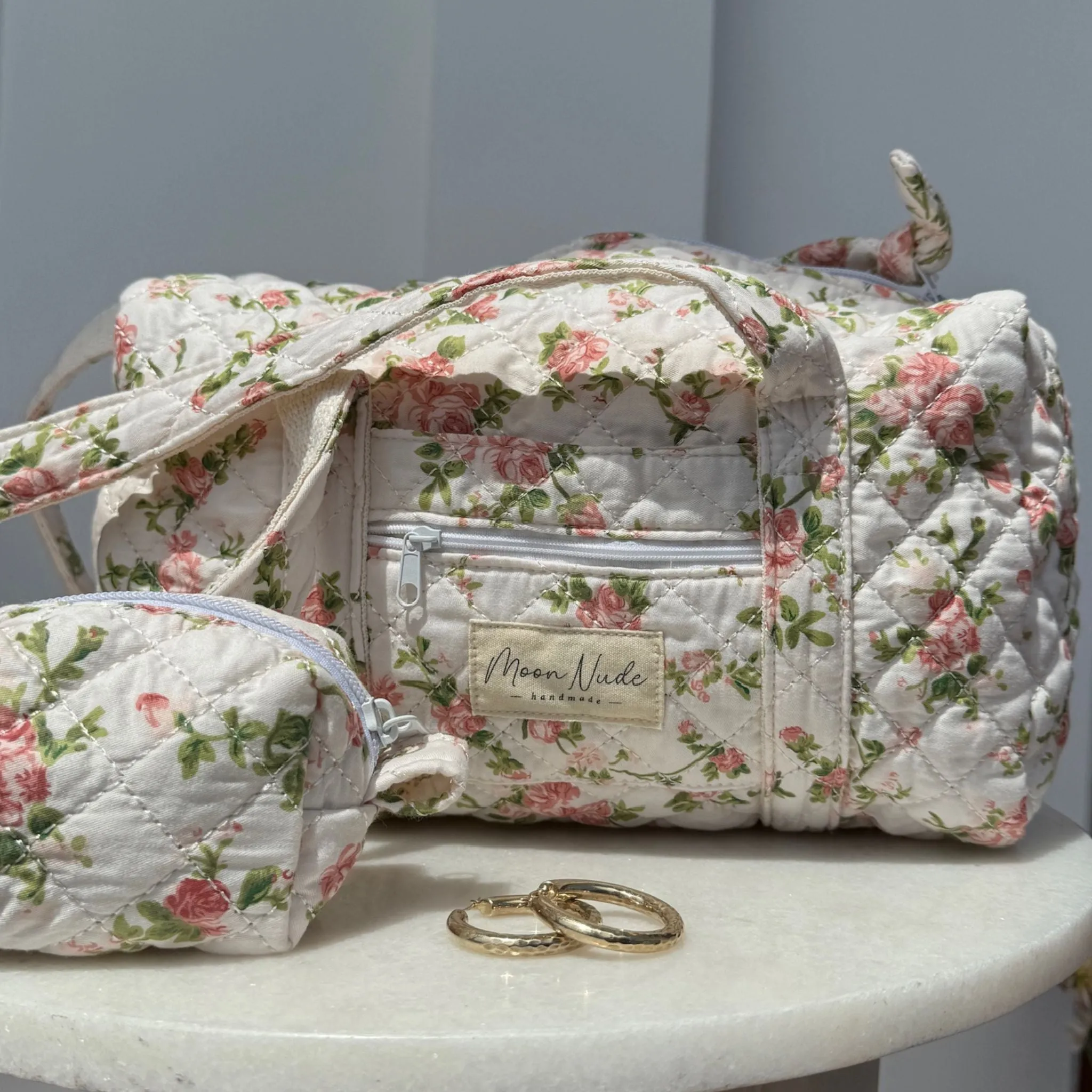 Roze Mini Duffel Bag - Image 3