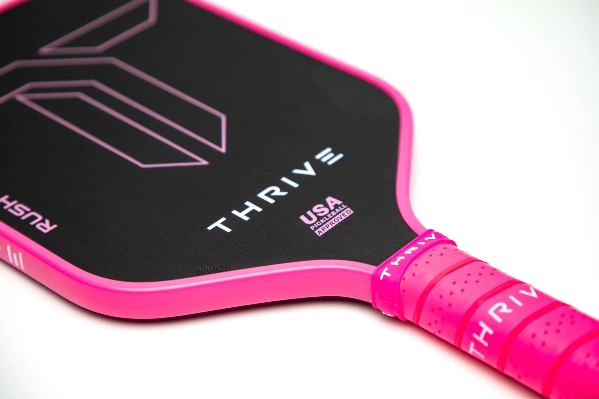 RUSH 13 (PINK) Includes custom weight card, paddle cover, paddle eraser, and lead weights. - Image 4