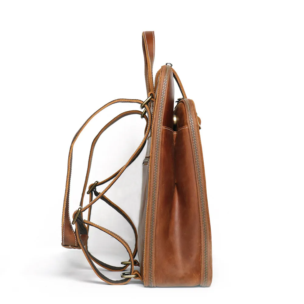 Sachi Leather Backpack | Small Women's Leather Backpack - Image 3