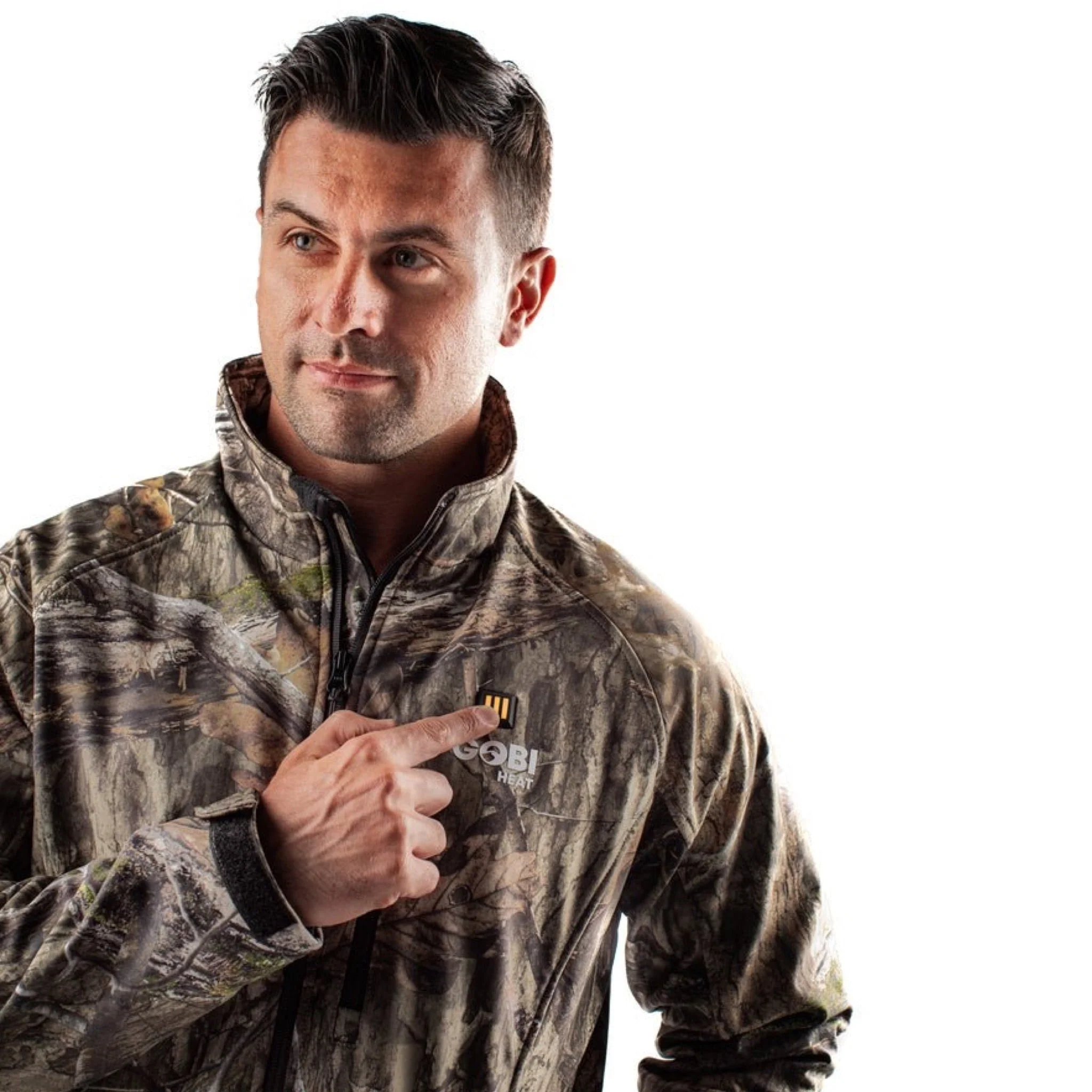 Sahara Heated Hunting Jacket - Mossy Oak Camo - Image 10