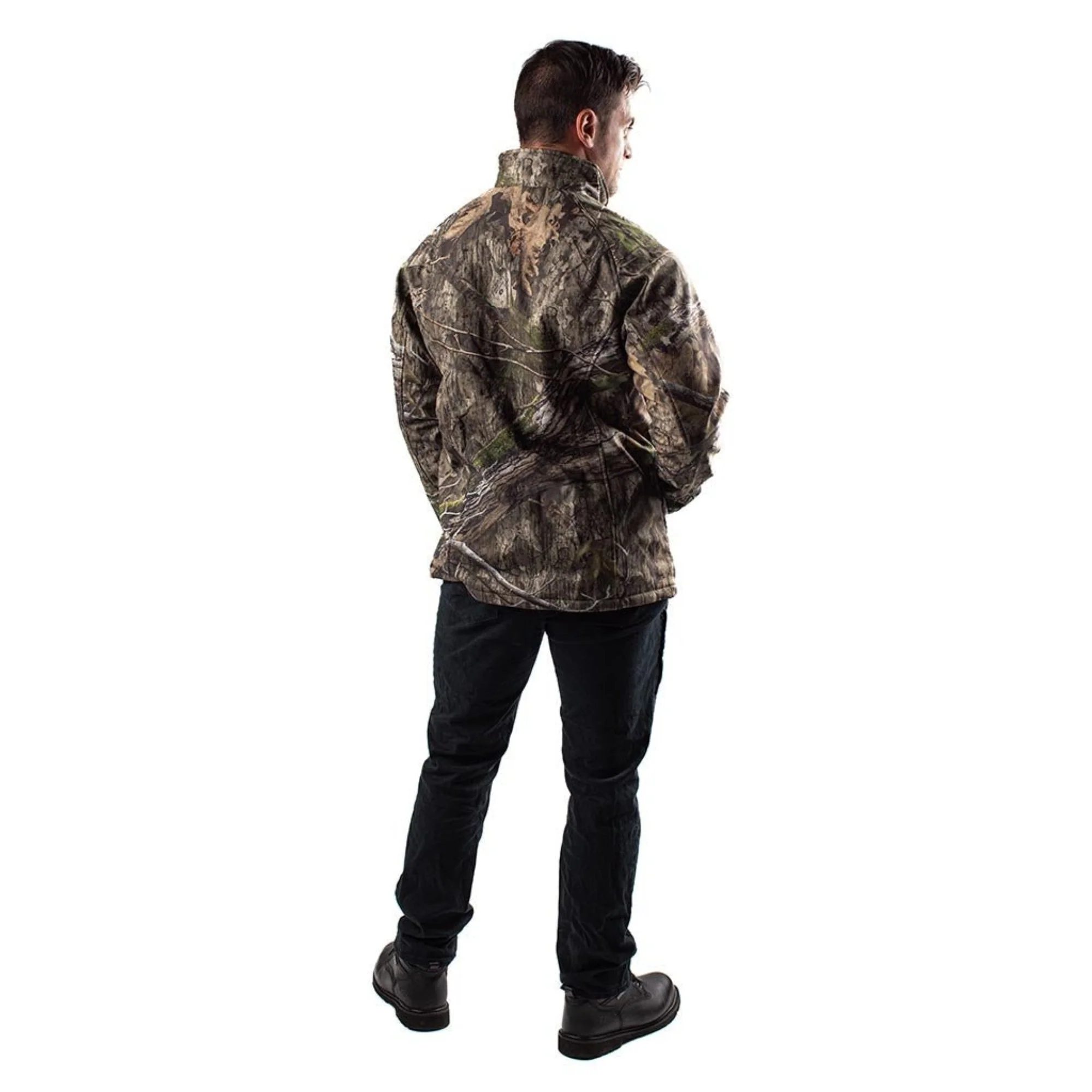 Sahara Heated Hunting Jacket - Mossy Oak Camo - Image 12