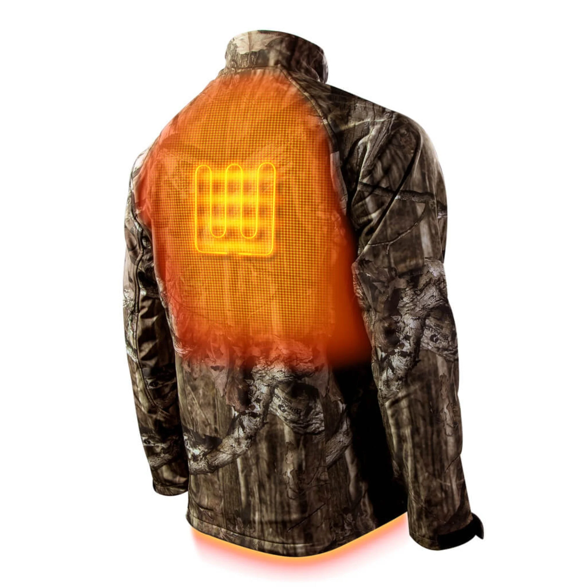 Sahara Heated Hunting Jacket - Mossy Oak Camo - Image 3